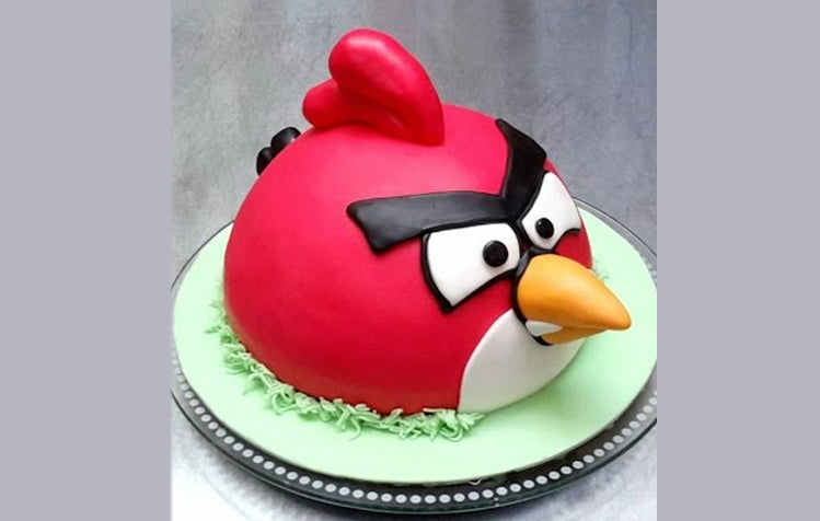 angry birds birthday cupcakes