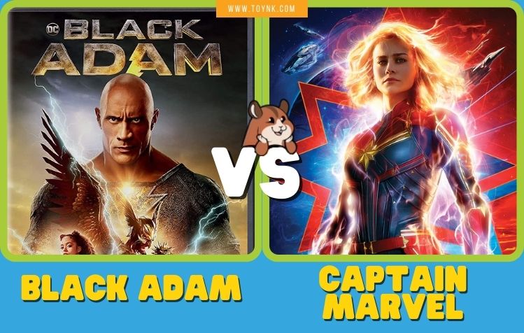 black adam vs captain marvel movie
