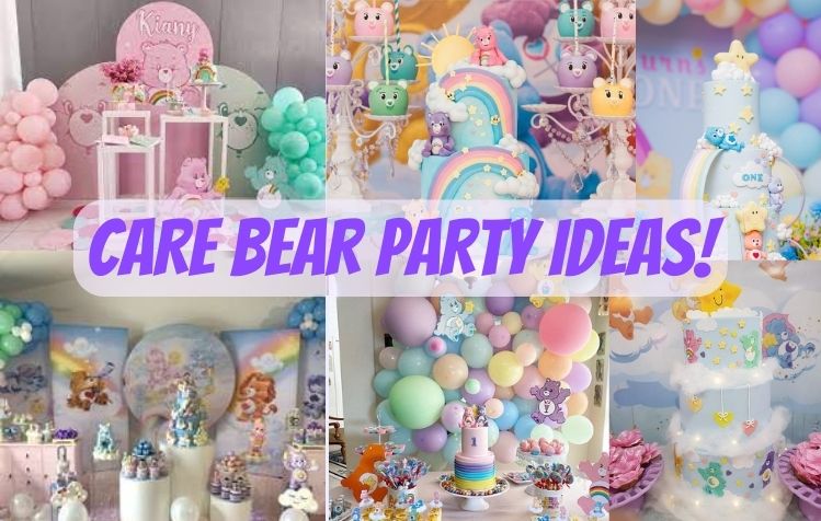 CARE BEARS TABLE DECORATIONS