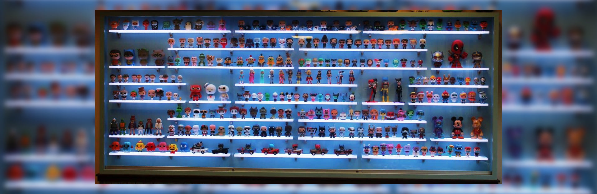 Expositor Funko pop  Funko pop display, Funko pop shelves, Funko display  ideas