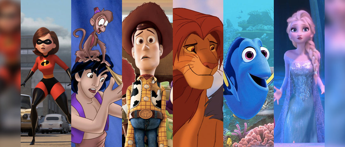 Proof that every female character in Disney or Pixar films has
