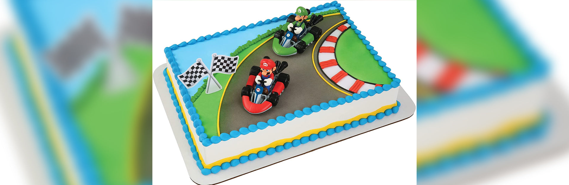 Super Mario Cake Cupcake Toppers Mario Bros Anime Party Cake