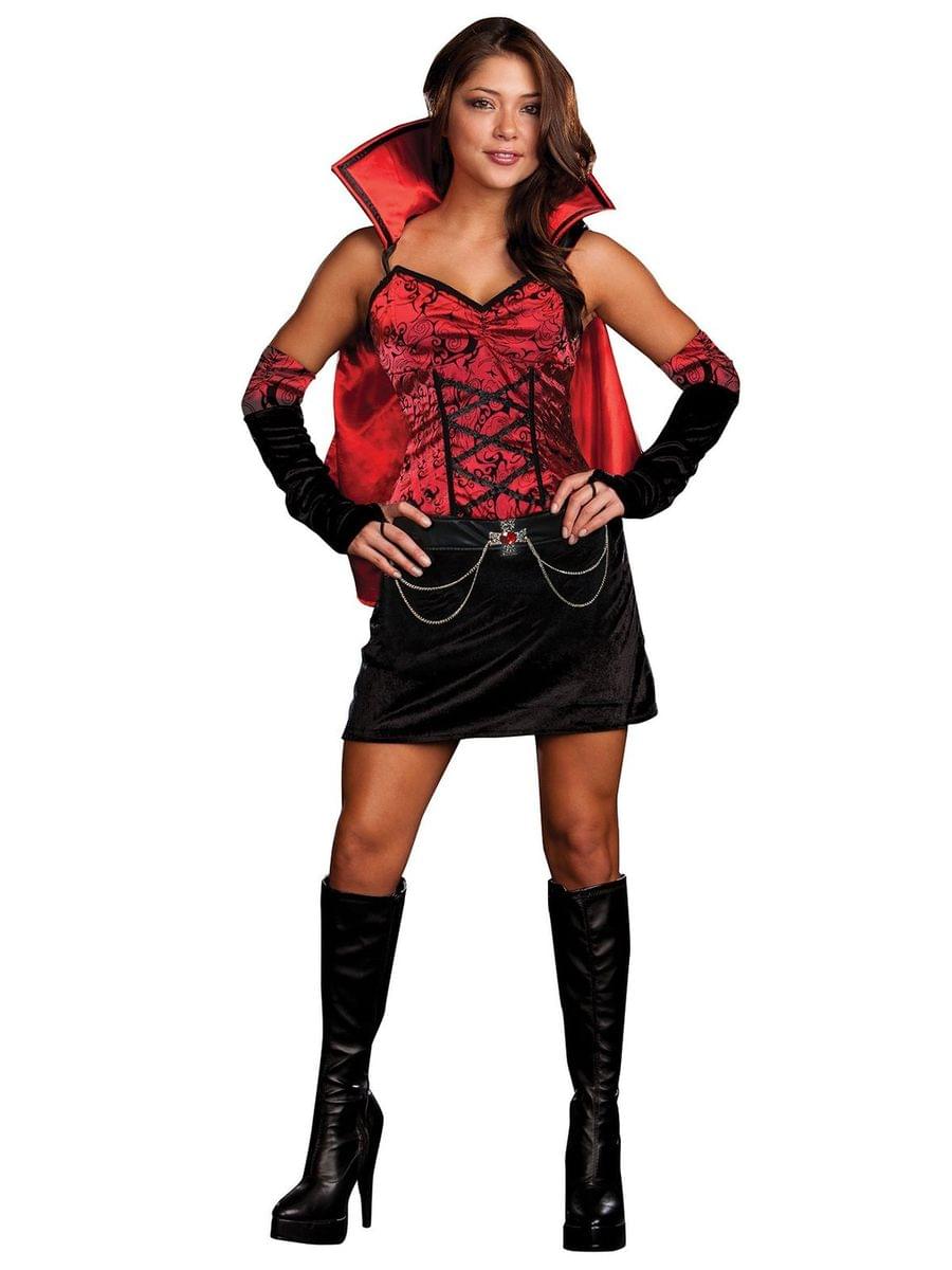 Sexy Vampiress Dress Costume Adult | Free Shipping