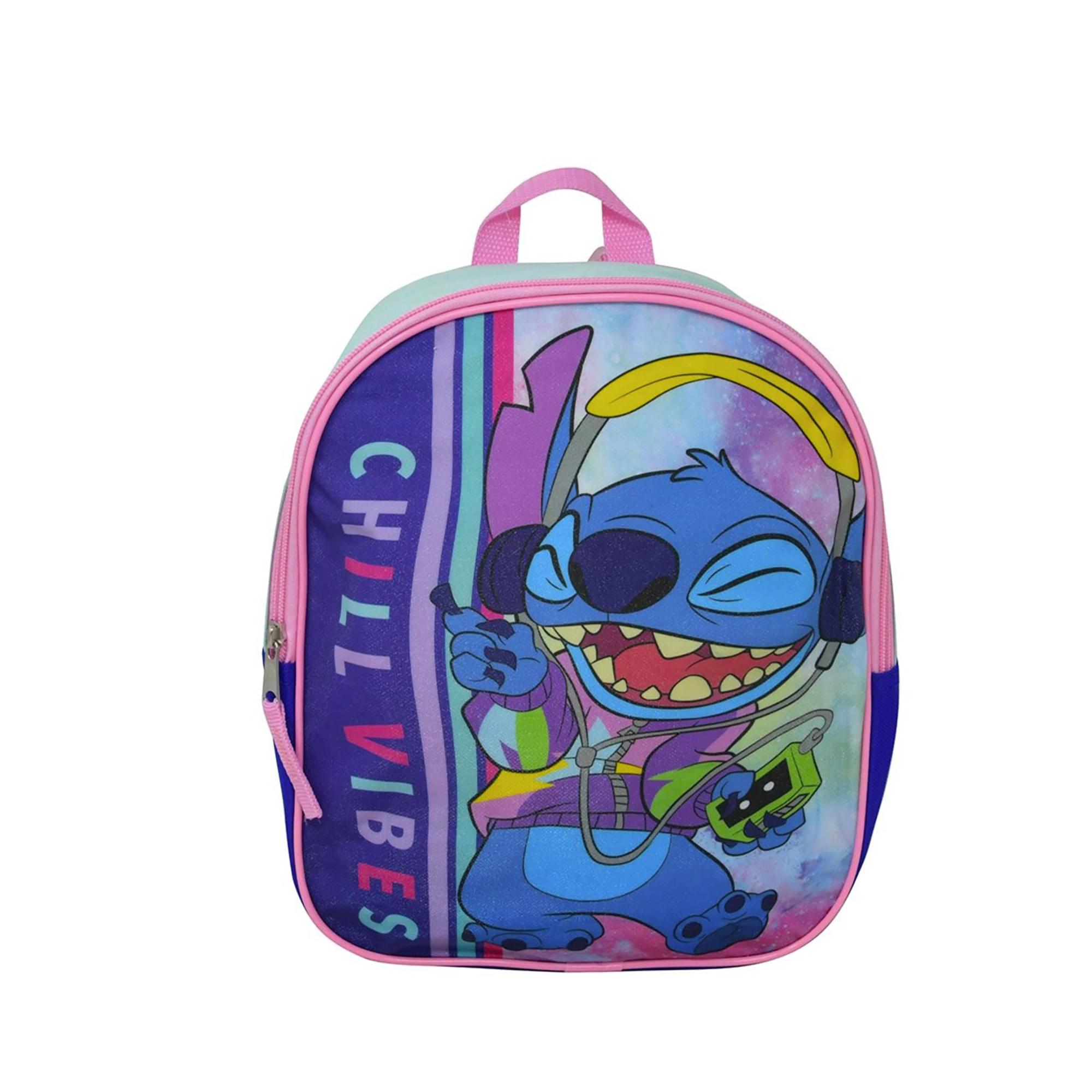 Stitch Backpack School Bag Blue Gift - giftcartoon