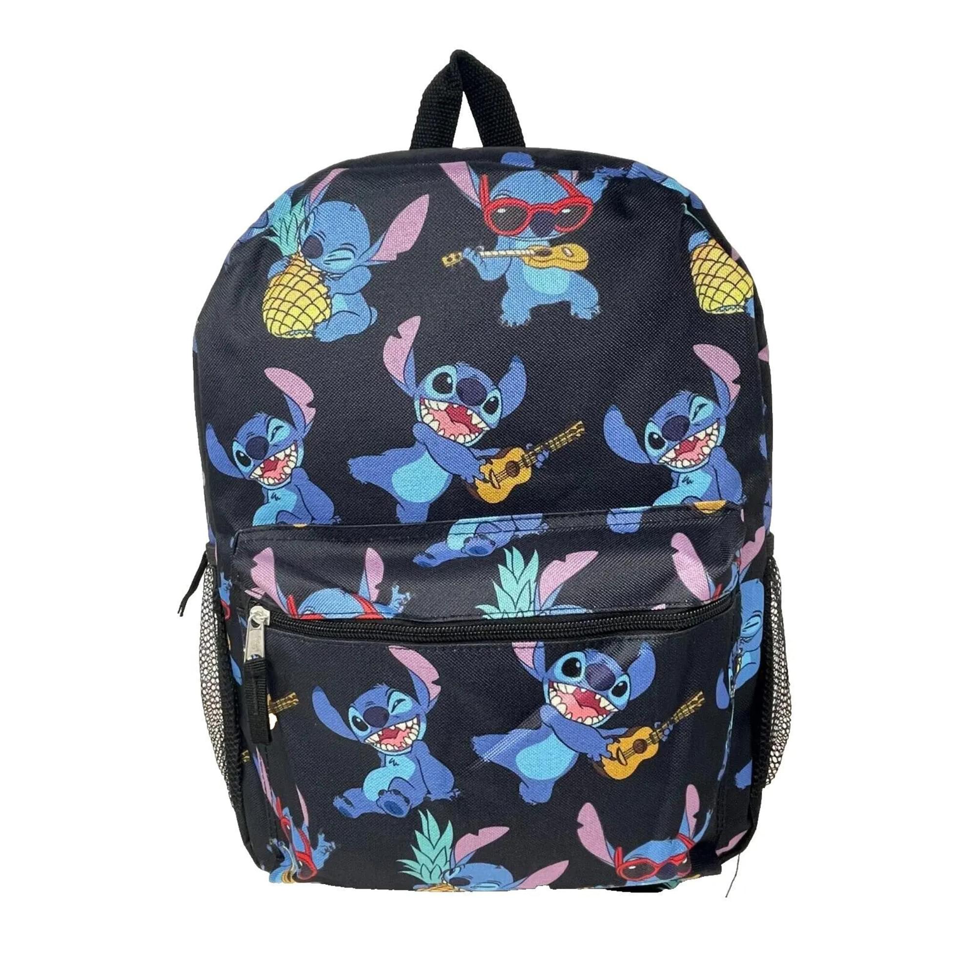 Lilo & Stitch Pineapple & Guitars 16 Inch Backpack 