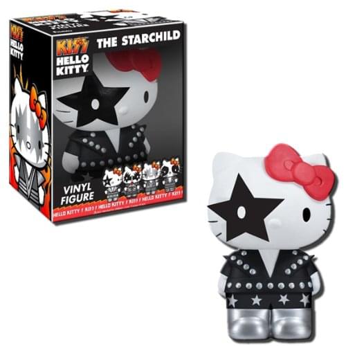 Hello Kitty KISS The Starchild Vinyl Collector Figure