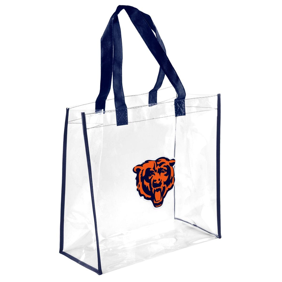 NFL Chicago Bears Clear Reusable Bag One Size