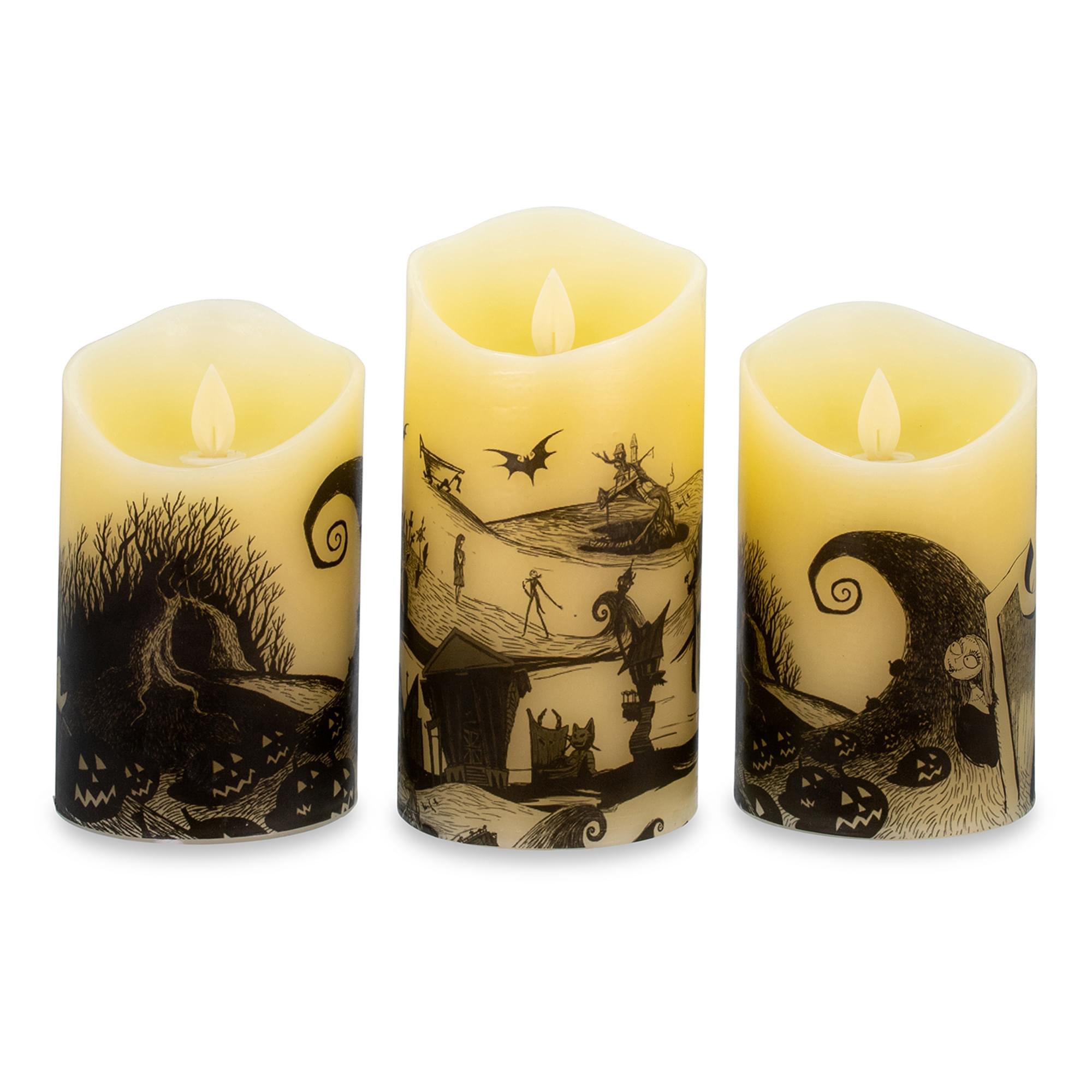 NBX Flickering LED Candles | Set of 3 | Free Shipping