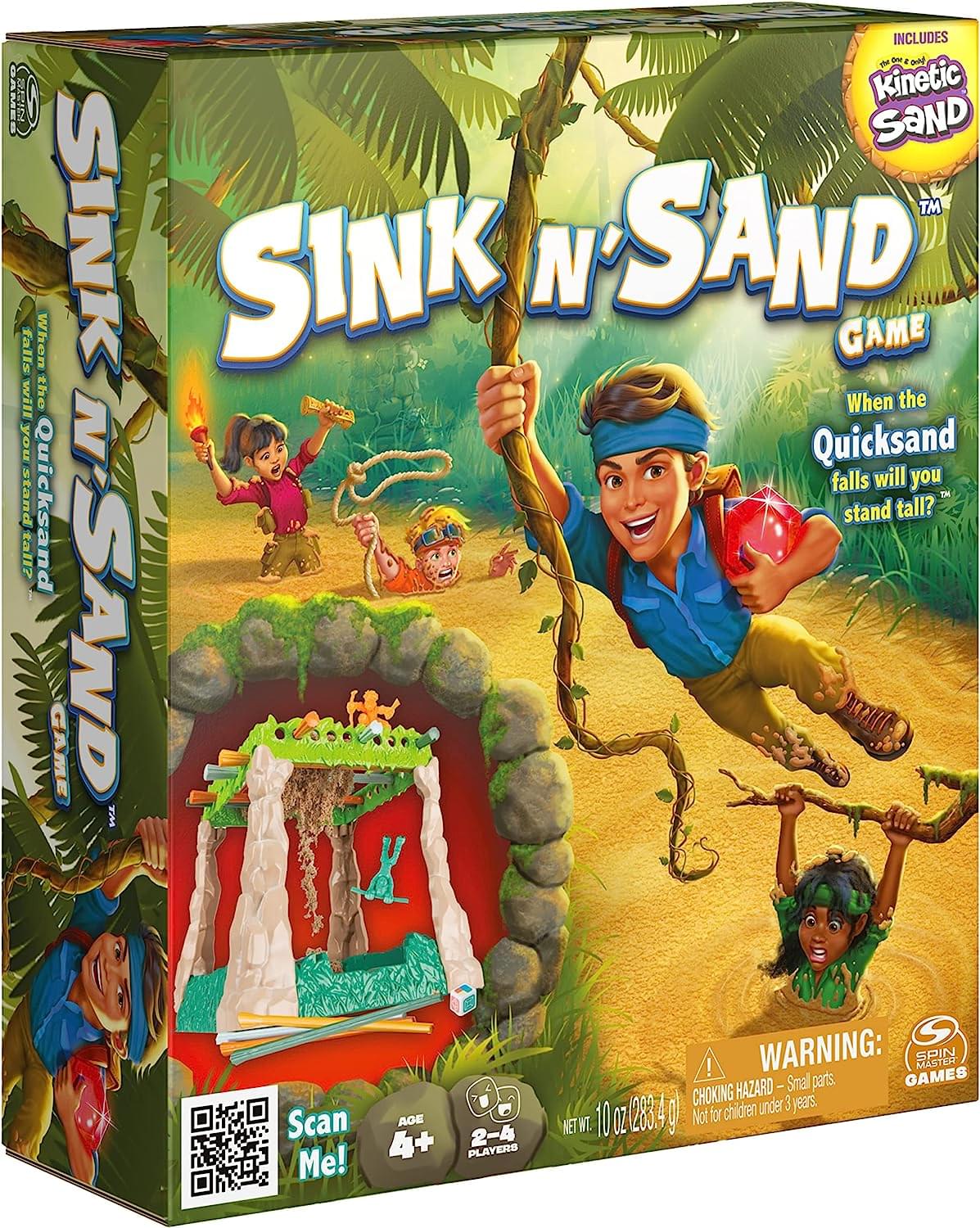 Sink N Sand Board Game with Kinetic Sand | Free Shipping