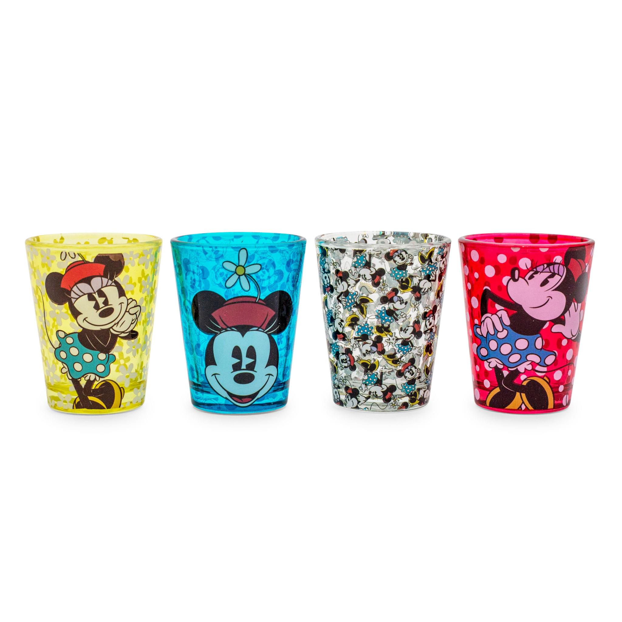 MICKEY MOUSE MINI GLASS SET OF 4 – Gacha Mart