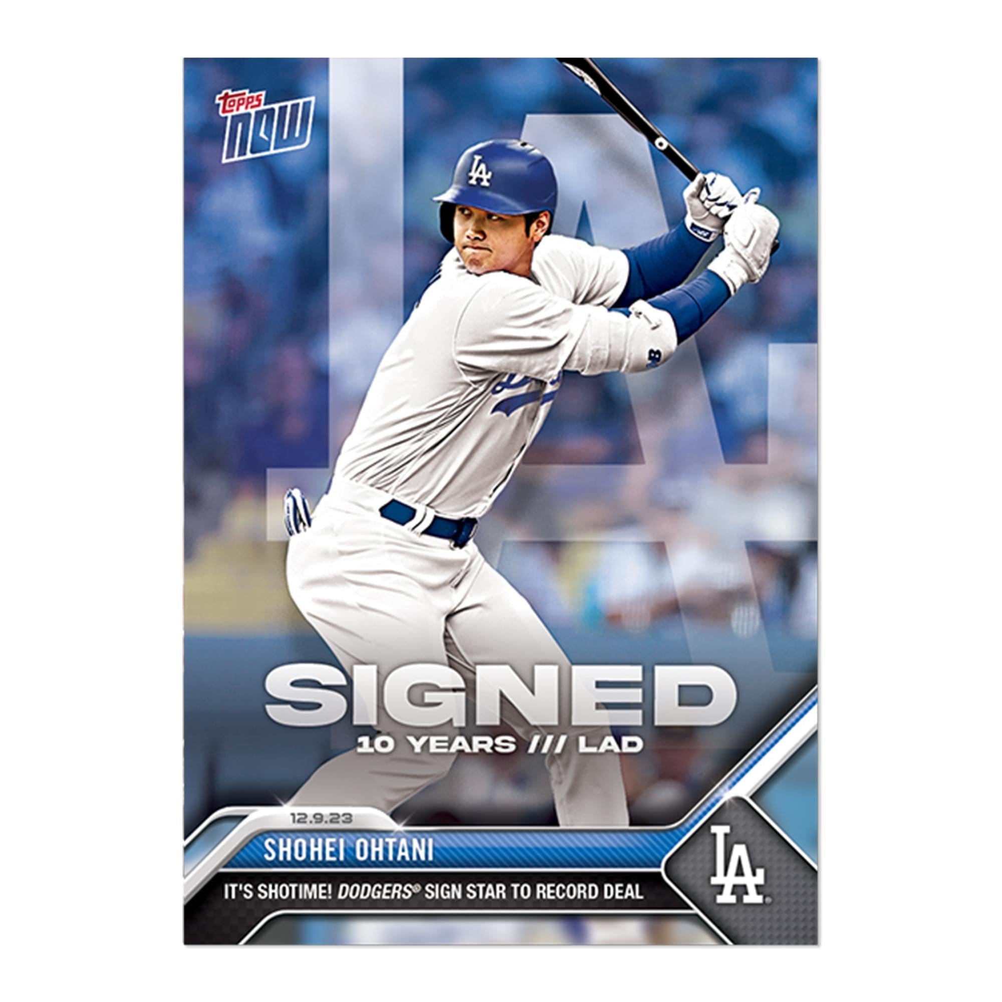 MLB 2023 TOPPS NOW Shohei Ohtani Card OS21 | Free Shipping