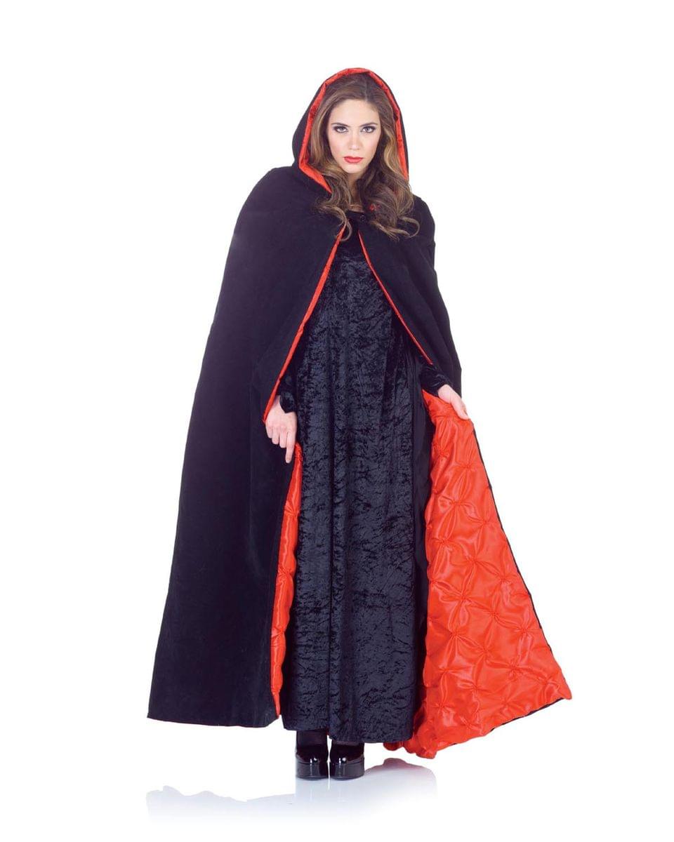 Womens Medieval Hooded Cloak 18th Century Assassins Cloak 