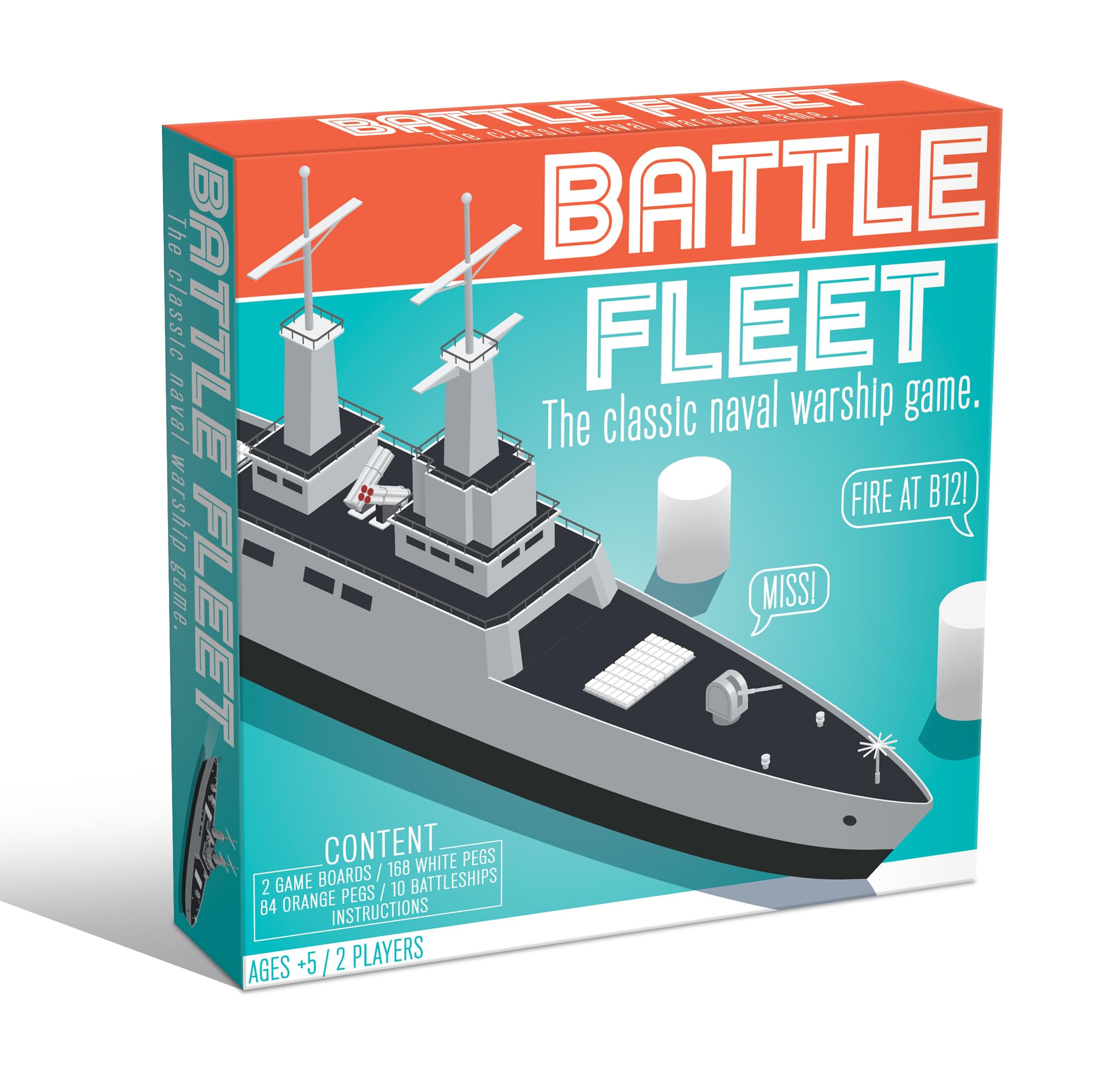 Battle Fleet The Classic Naval Warship Game | Free Shipping