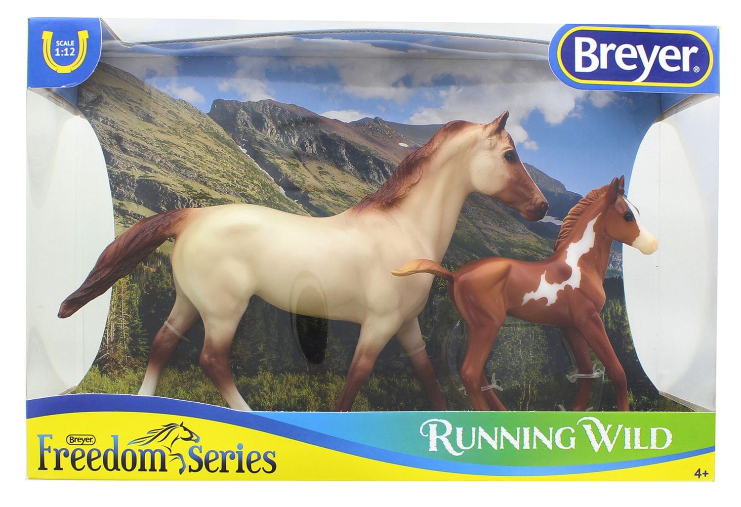 Breyer Running Wild Stallion and Foal