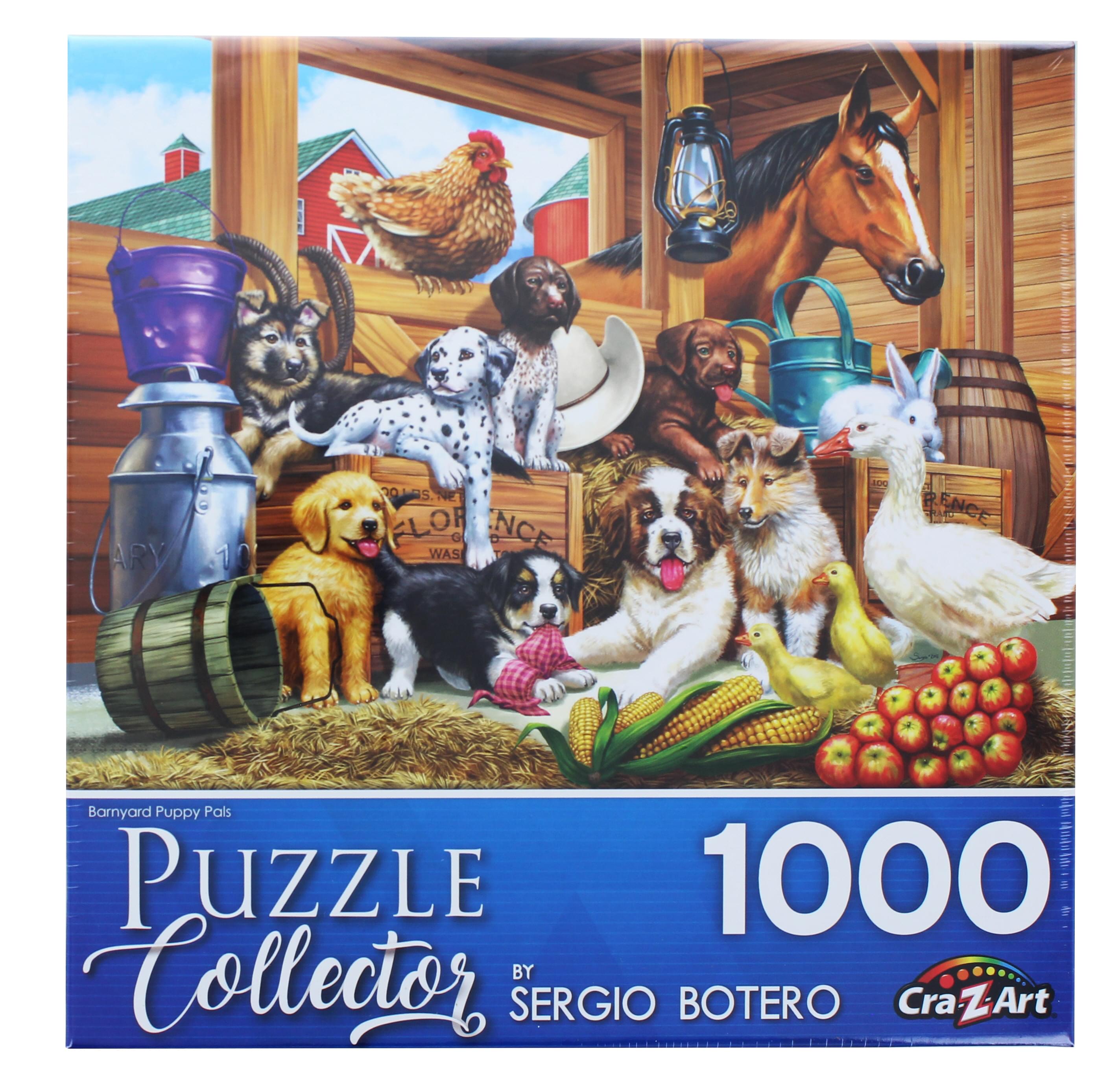 Toynk Puppy Playtime Dog Puzzle For Adults And Kids | 1000 Piece Jigsaw  Puzzle