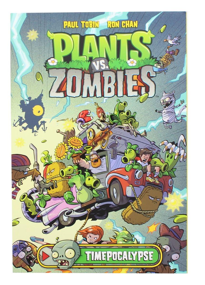 Plants vs. Zombies Comic Book Pack with 3 Figure 