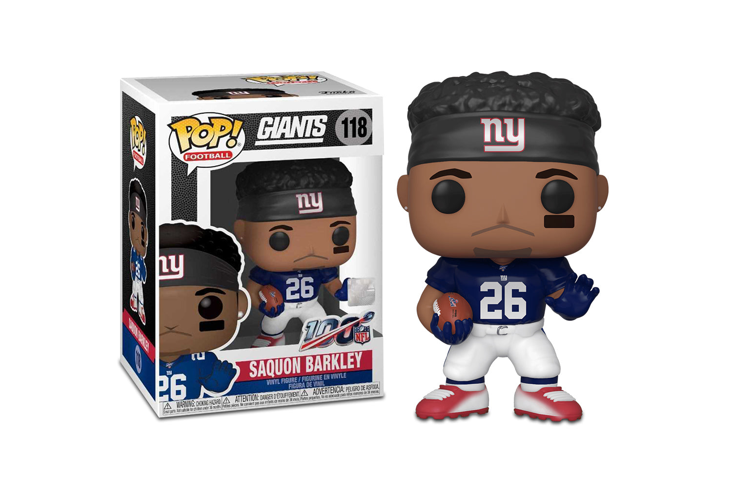 Toy Funko Pop Football NFL Giants Saquon Barkley Vinyl Figure geek