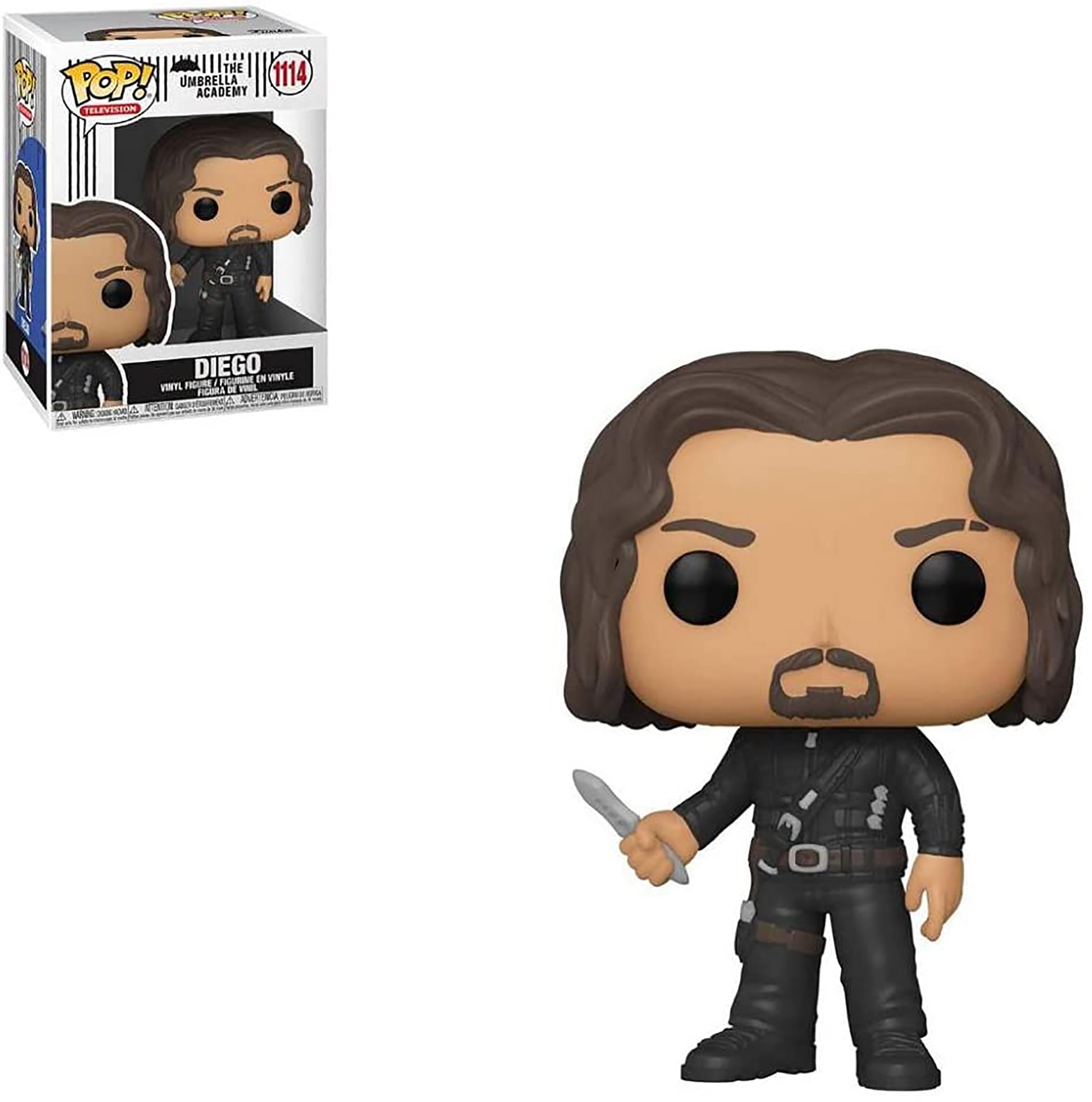 Umbrella Academy Series 2 - Diego Hargreeves Funko Pop! Vinyl Figure  (Bundled with Compatible Pop Box Protector Case)