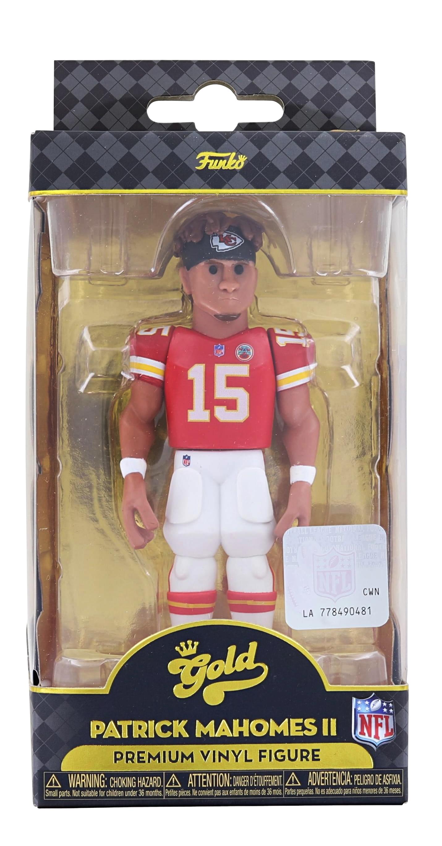 Kansas City Chiefs Funko Gold Super Bowl LVII Figures Details