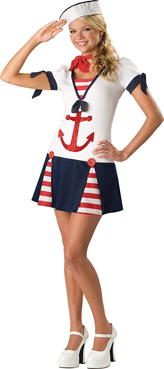 Ship Ahoy Sailor Costume Ladies - Large