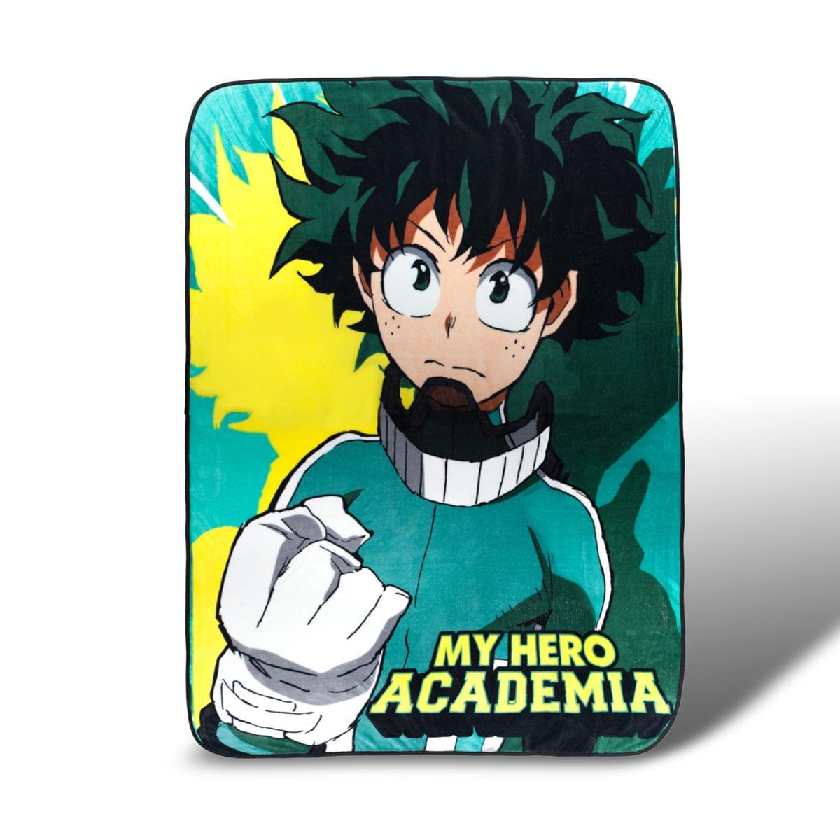 MY HERO ACADEMIA ANIME MANGA COMIC STYLE MICROFIBER FLEECE THROW BLANKET deals 60