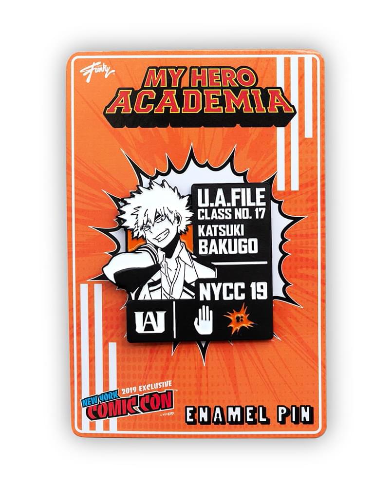 My Hero deals Academia MHA Bakugo Enamel Pin