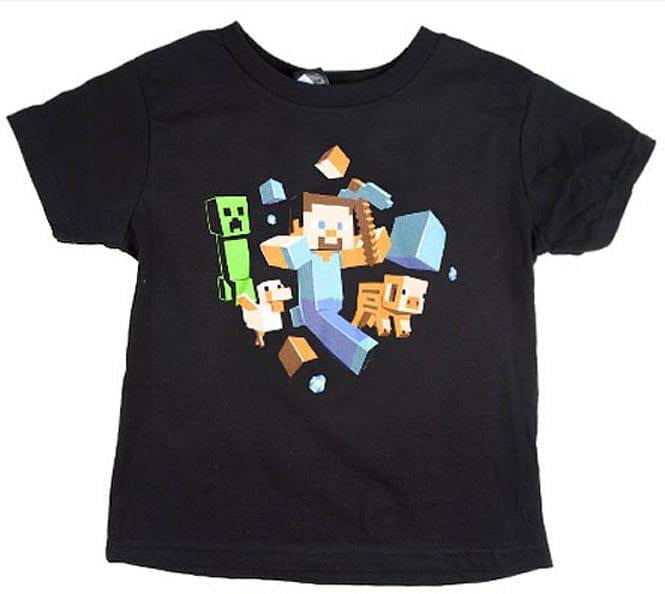 minecraft t clothing for boys