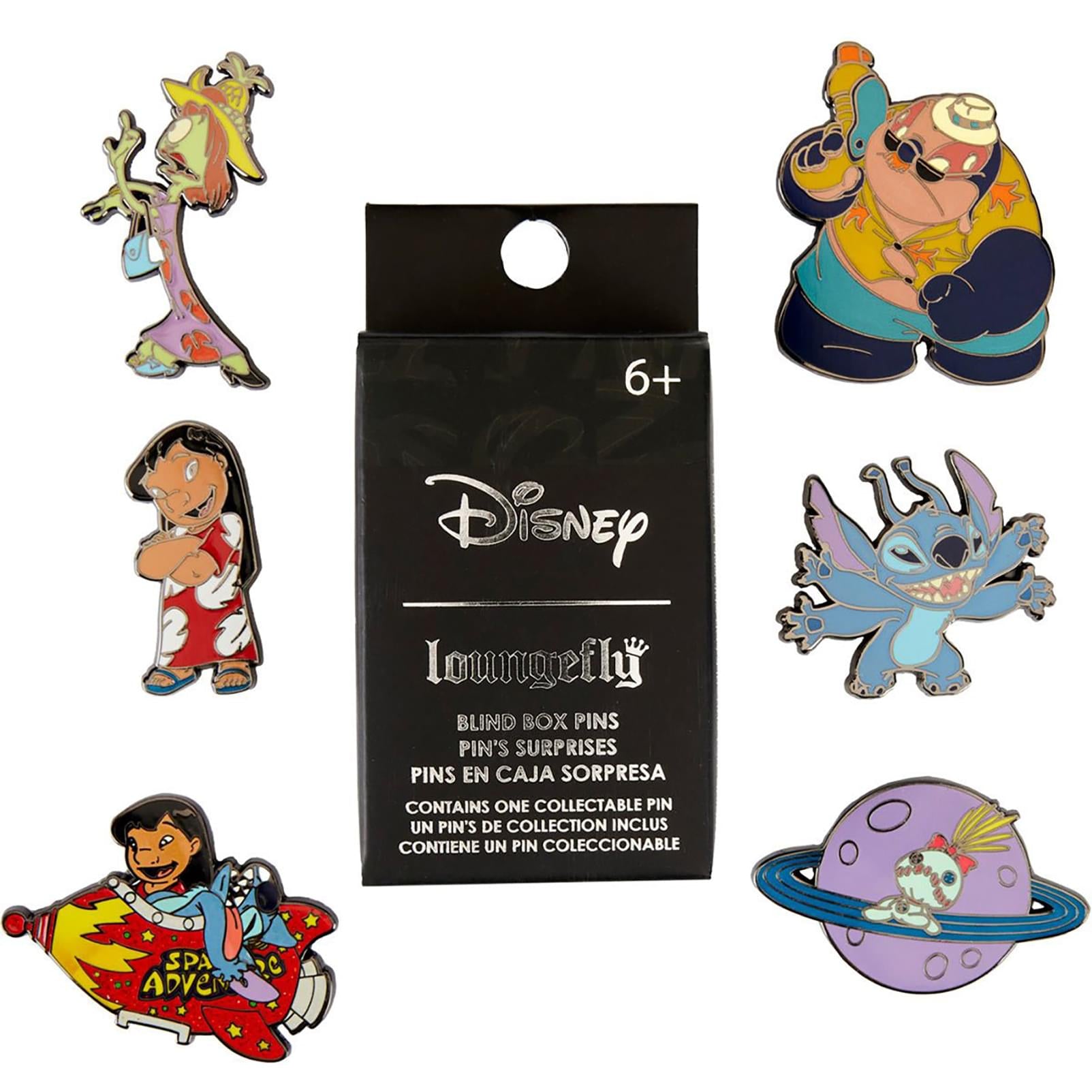 Loungefly Disney Lilo & Stitch Puzzle Piece Enamel Pin Set – Pins N More