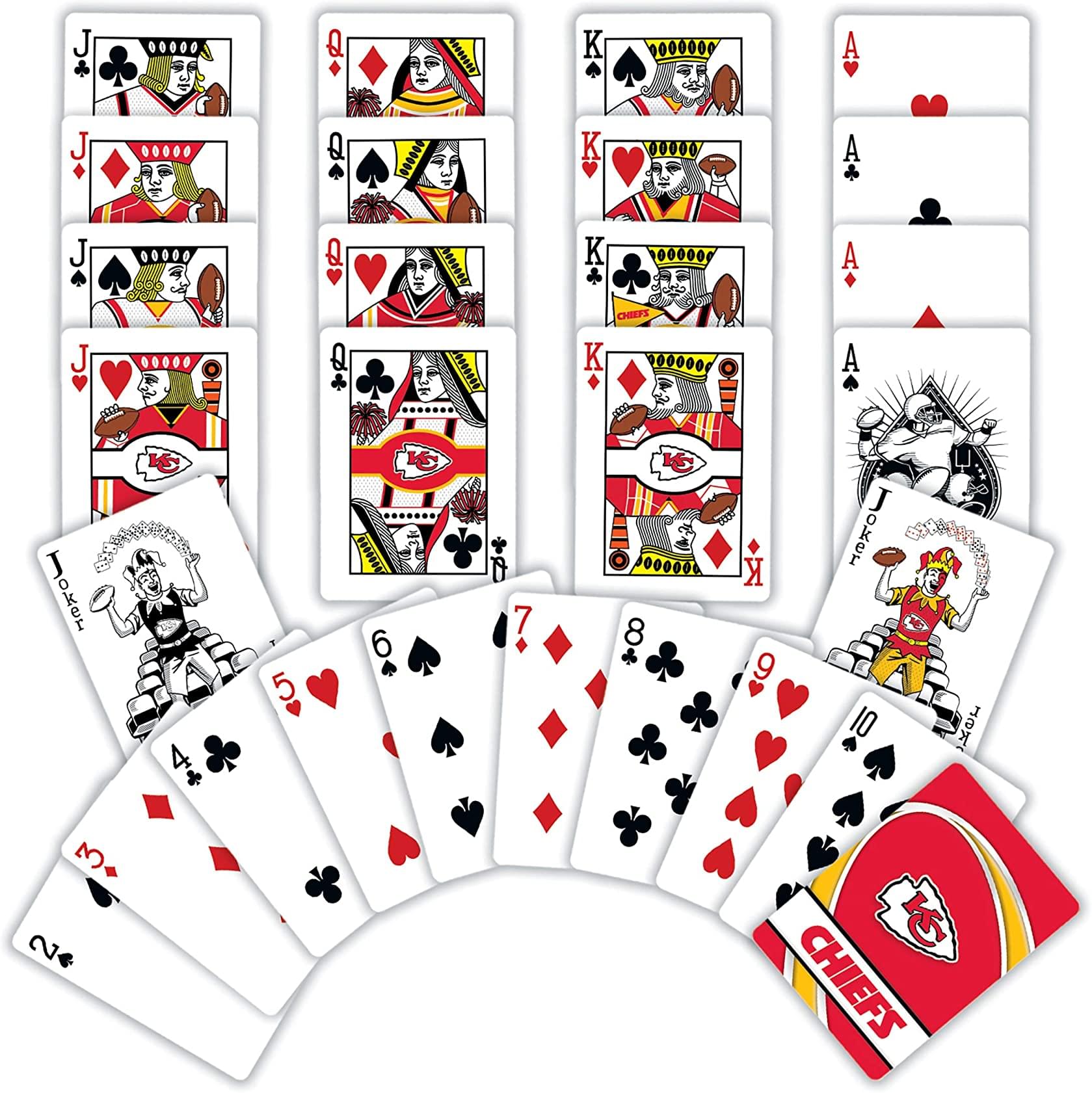 Masterpieces Kansas City Chiefs Playing Cards