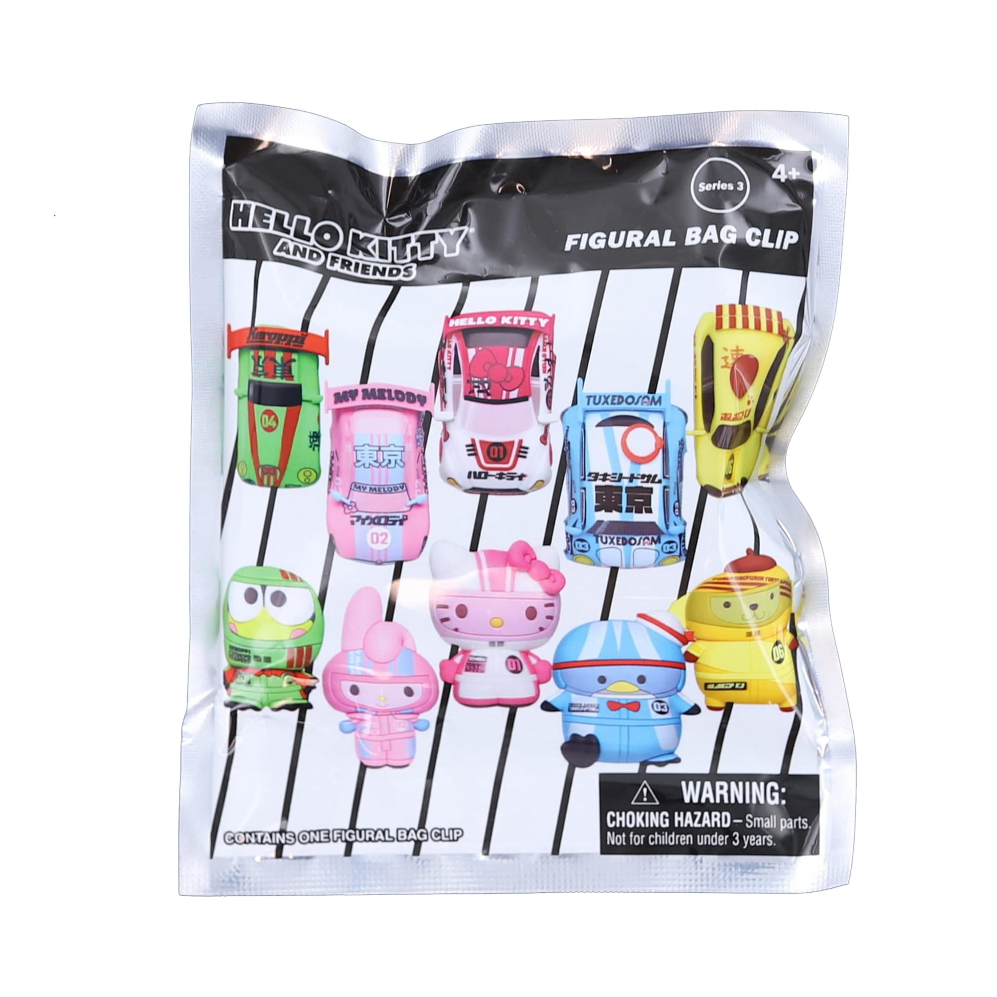 Sanrio 3D Figural Foam Bag Clip Hello Kitty Friends Mystery Pack 1 RANDOM  Figure Monogram - ToyWiz