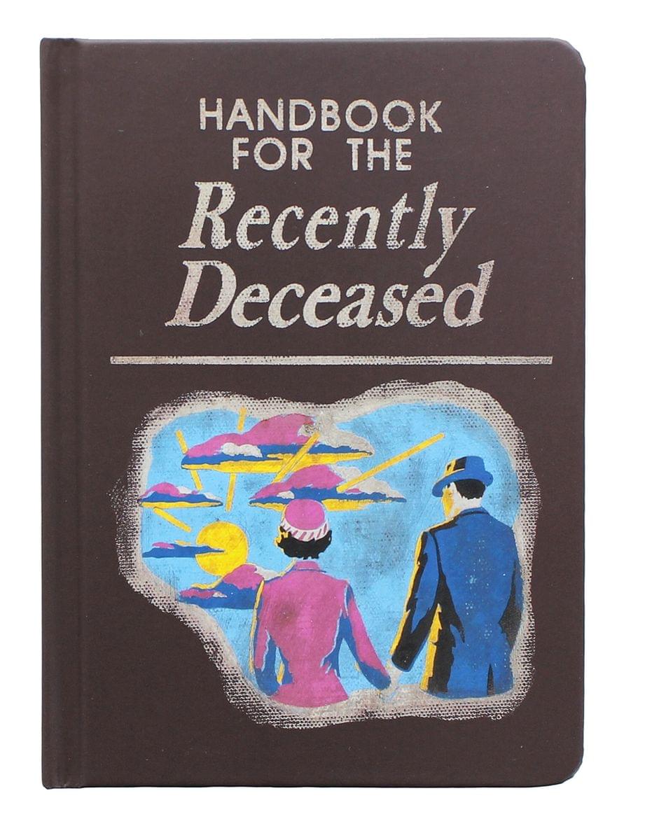 Handbook for the Recently Deceased Beetlejuice Luggage Tag 