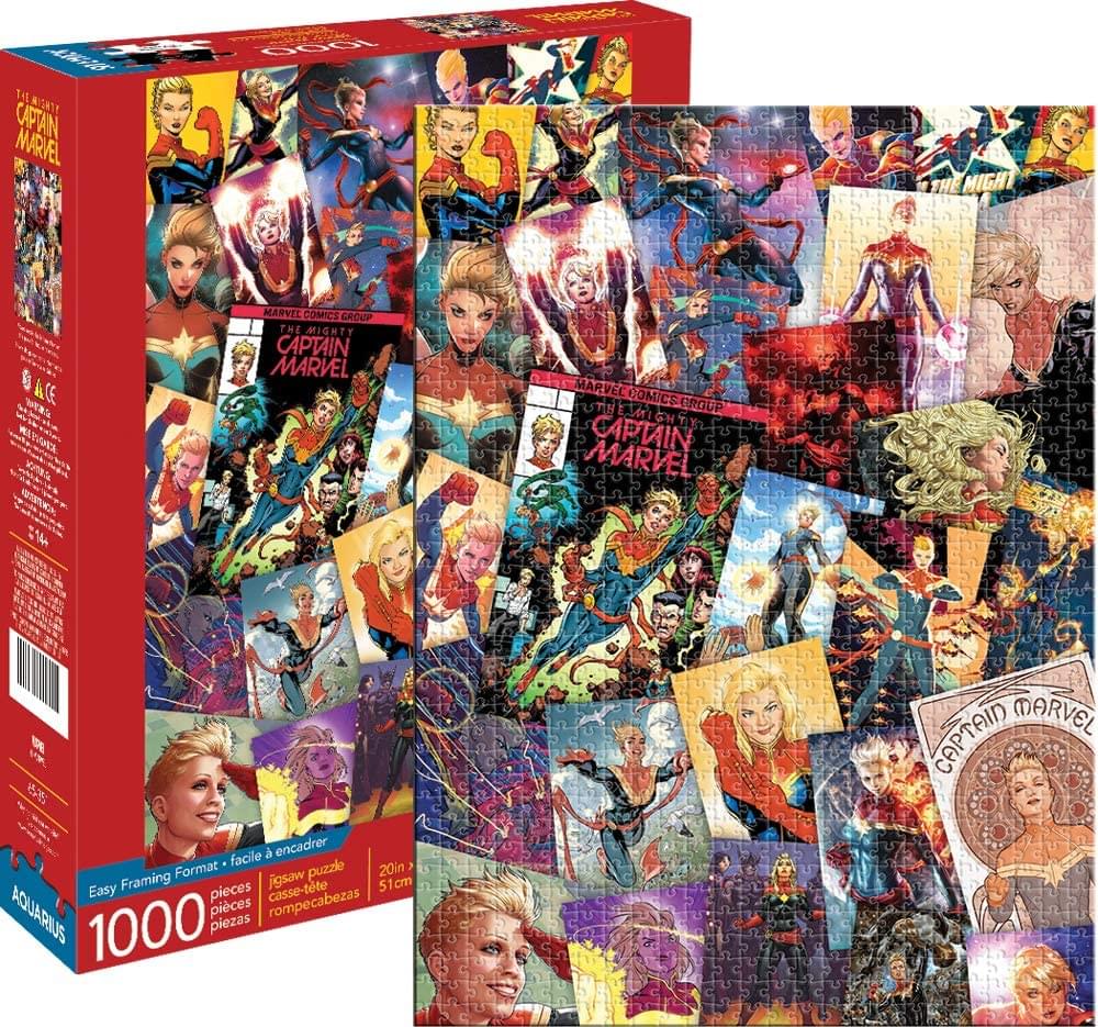 Marvel Captain Marvel Collage 1000 Piece Jigsaw Puzzle | Free Shipping