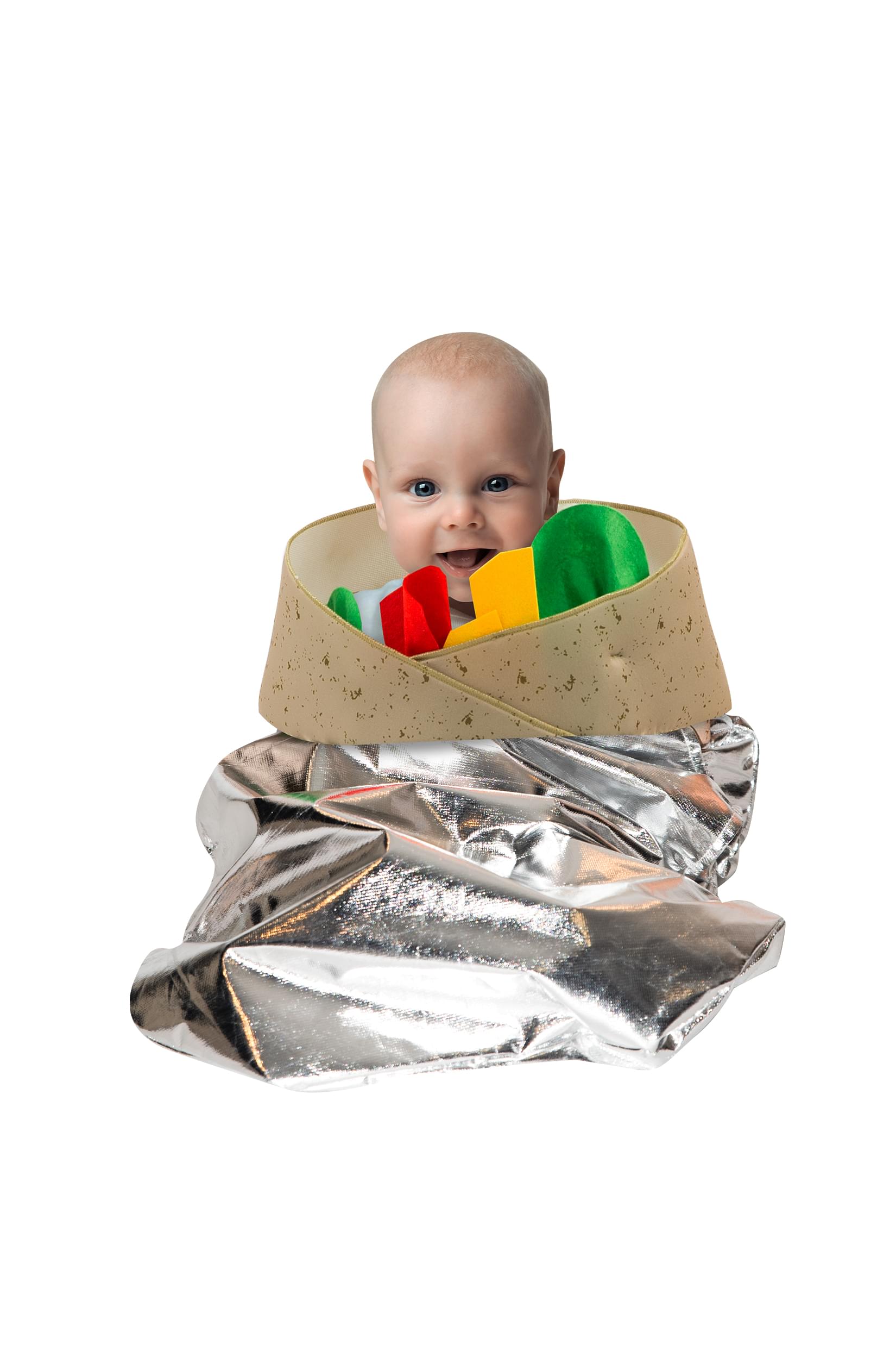 Toynk Burrito Costume For Kids, Easy Pull Over Design