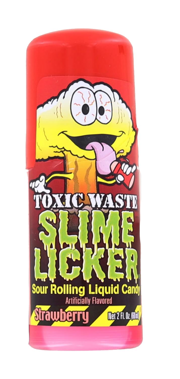 Toxic Waste Slime Licker Sour Rolling Liquid Candy - 2-oz. Bottle