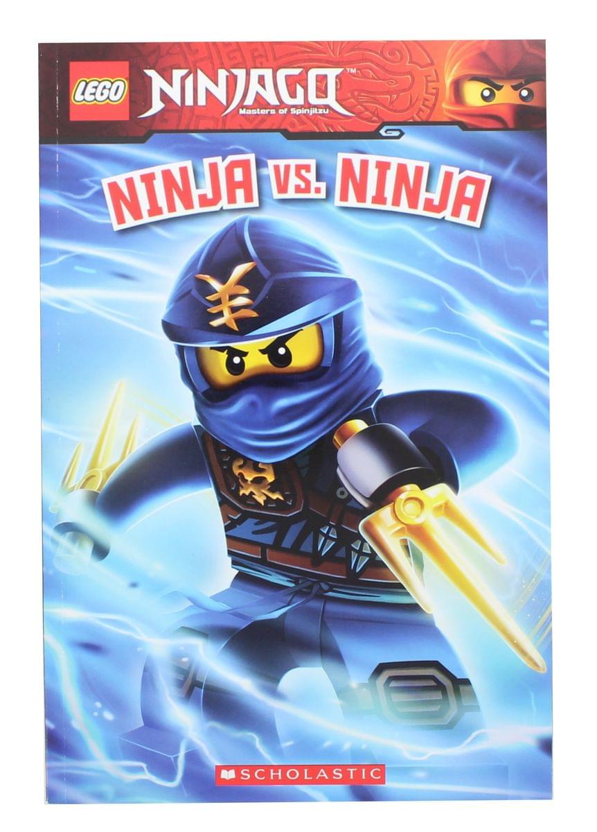 LEGO Ninjago Ninja vs Ninja paperback Book Free Shipping