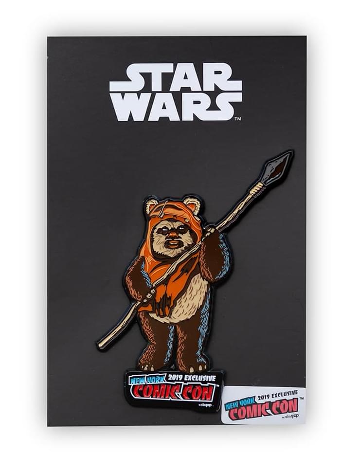 Star Wars Ewok Wicket Exclusive Collectible Character Pin | Measures 2.5  Inches