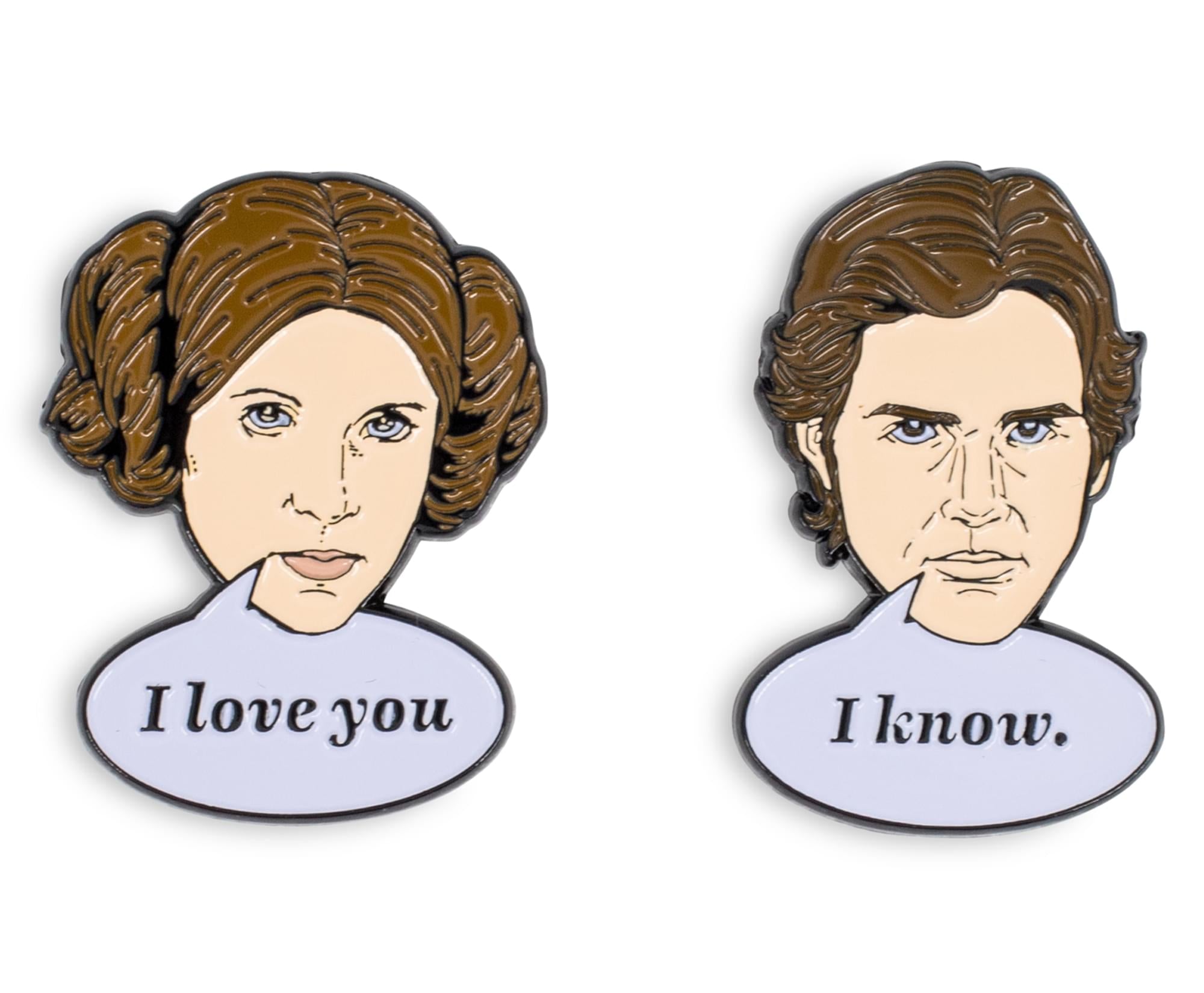 Han and Leia (Star Wars) I Love You, I Know 9oz Fluted Glassware Set –  Collector's Outpost