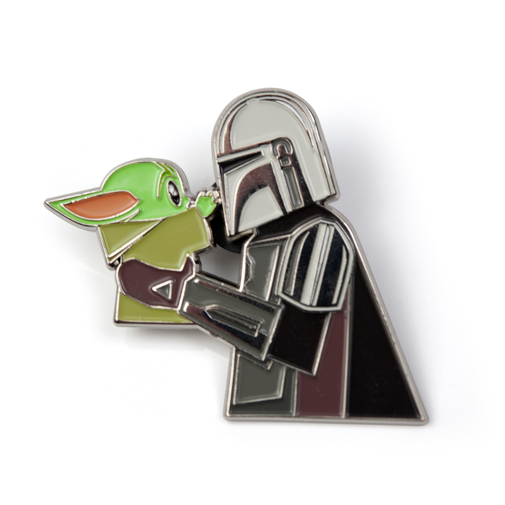 Star Wars Toynk Exclusive Enamel Lapel Pin - The Mandalorian Cartoon Child  Baby Yoda Ears Up Collectible Badge for Backpacks, Clothes, Bags, Jackets