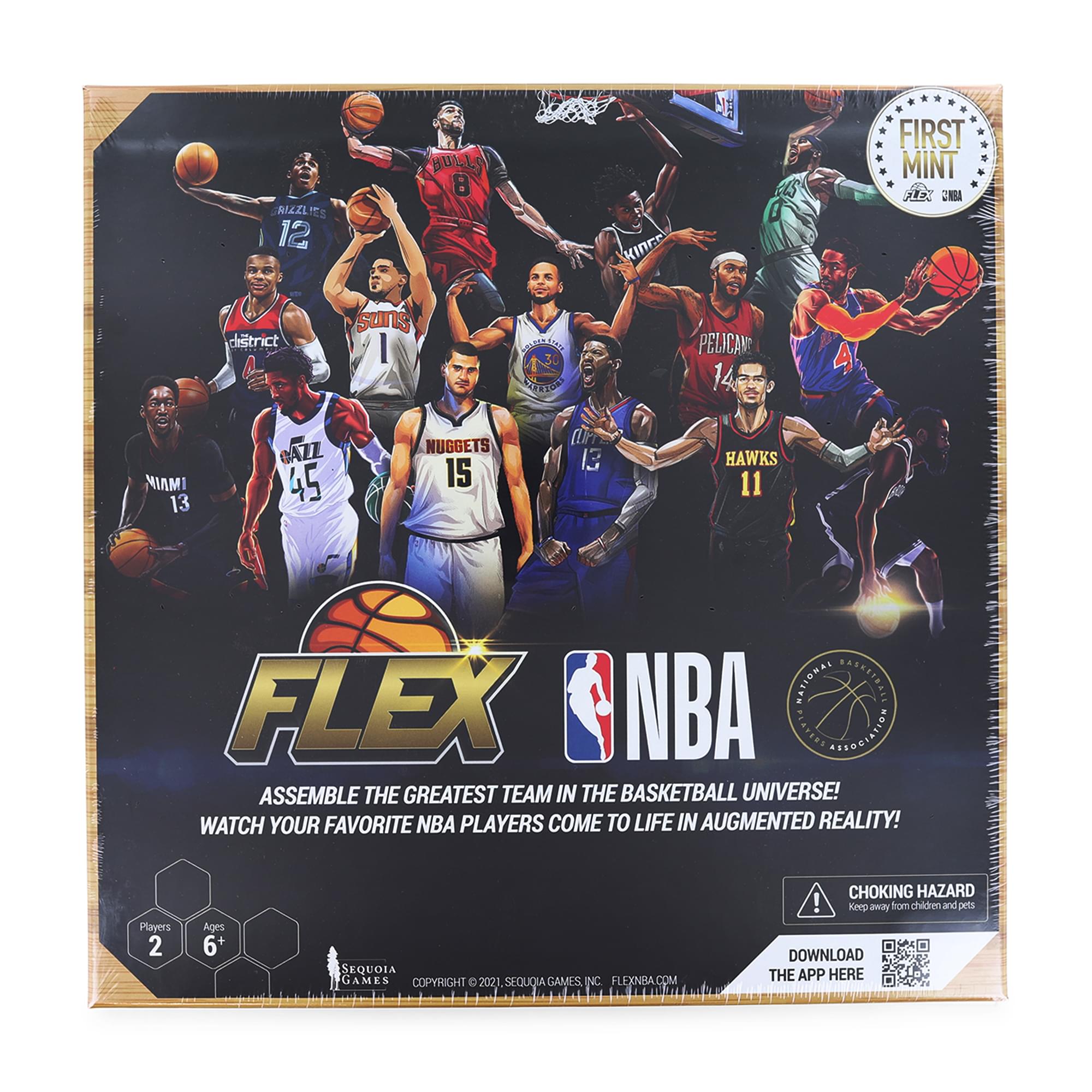 Sequoia Games NBA Series 2 Flex Sports Game | Deluxe 2 Player Starter Set