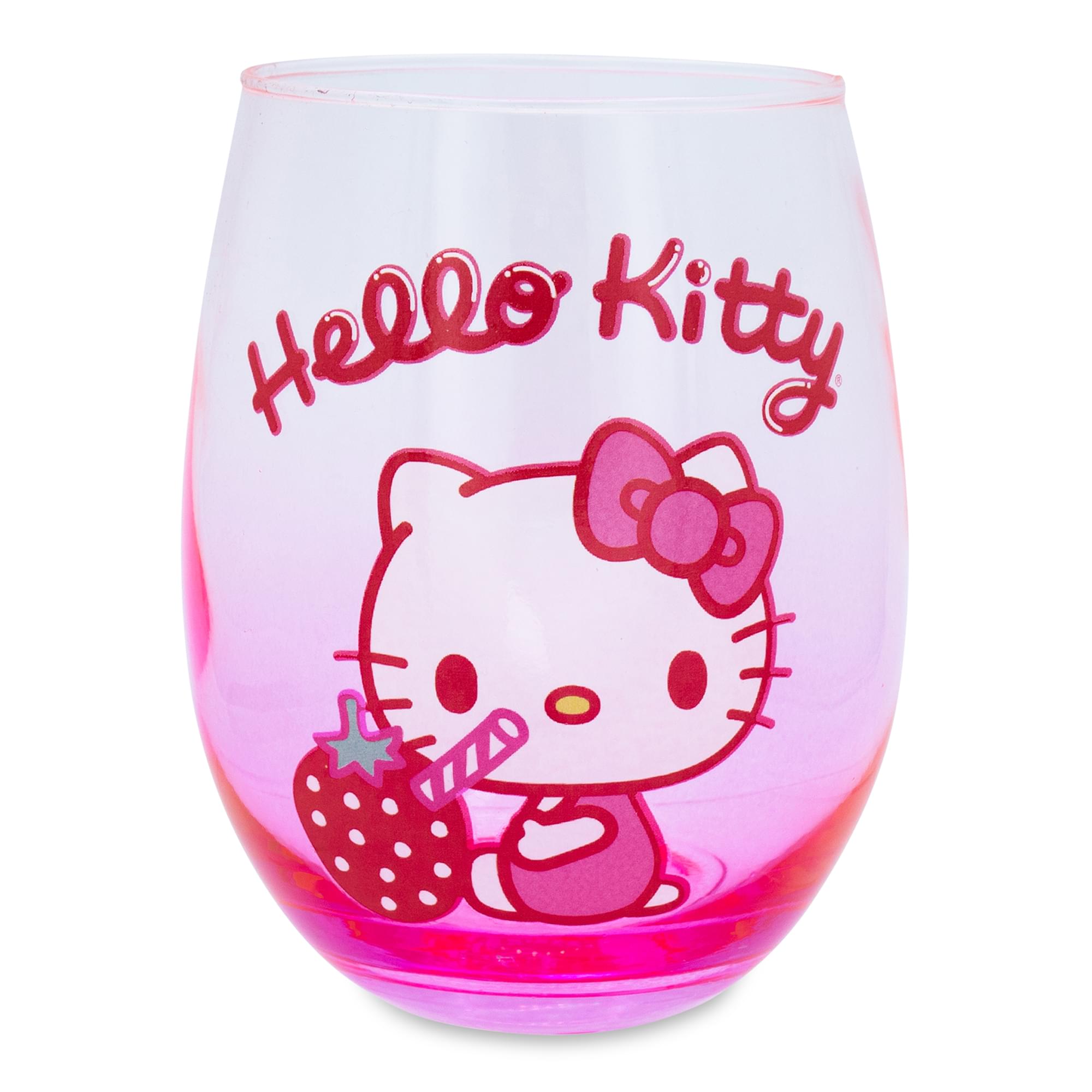 🍷🍷💕💕A closer look at these beautiful Hello Kitty wine glasses💕💕🍷🍷