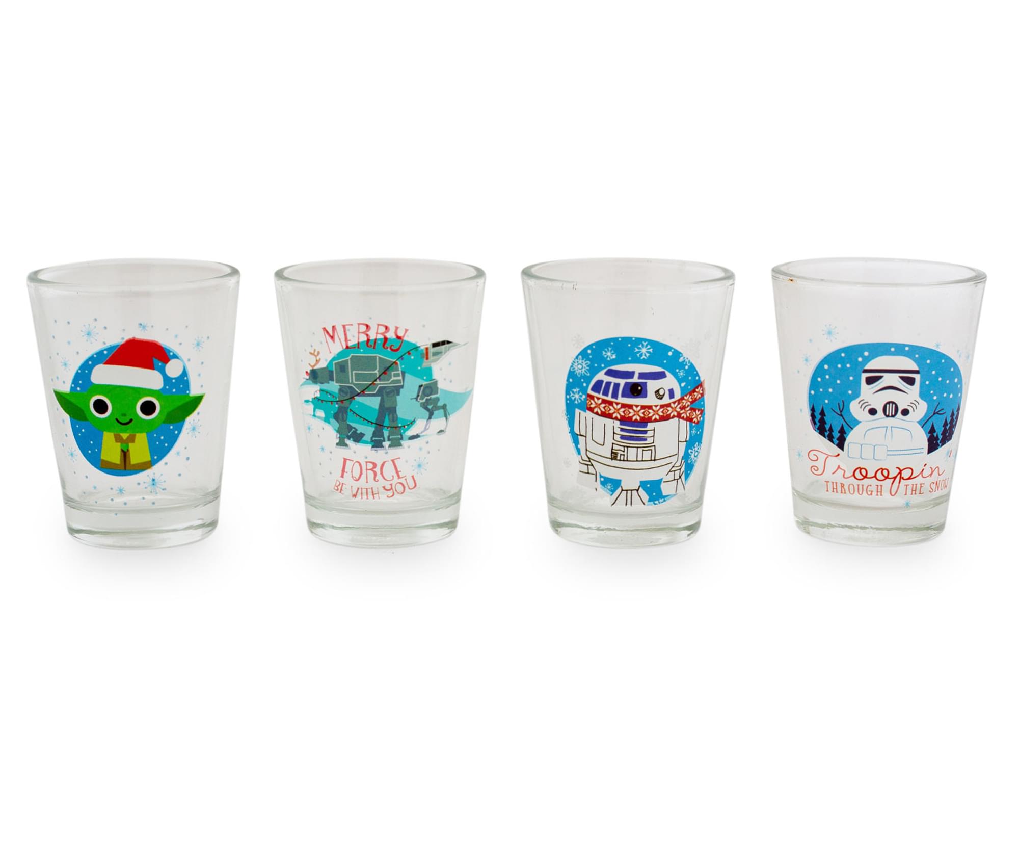 Star Wars 4pc Shot Glass Set - household items - by owner