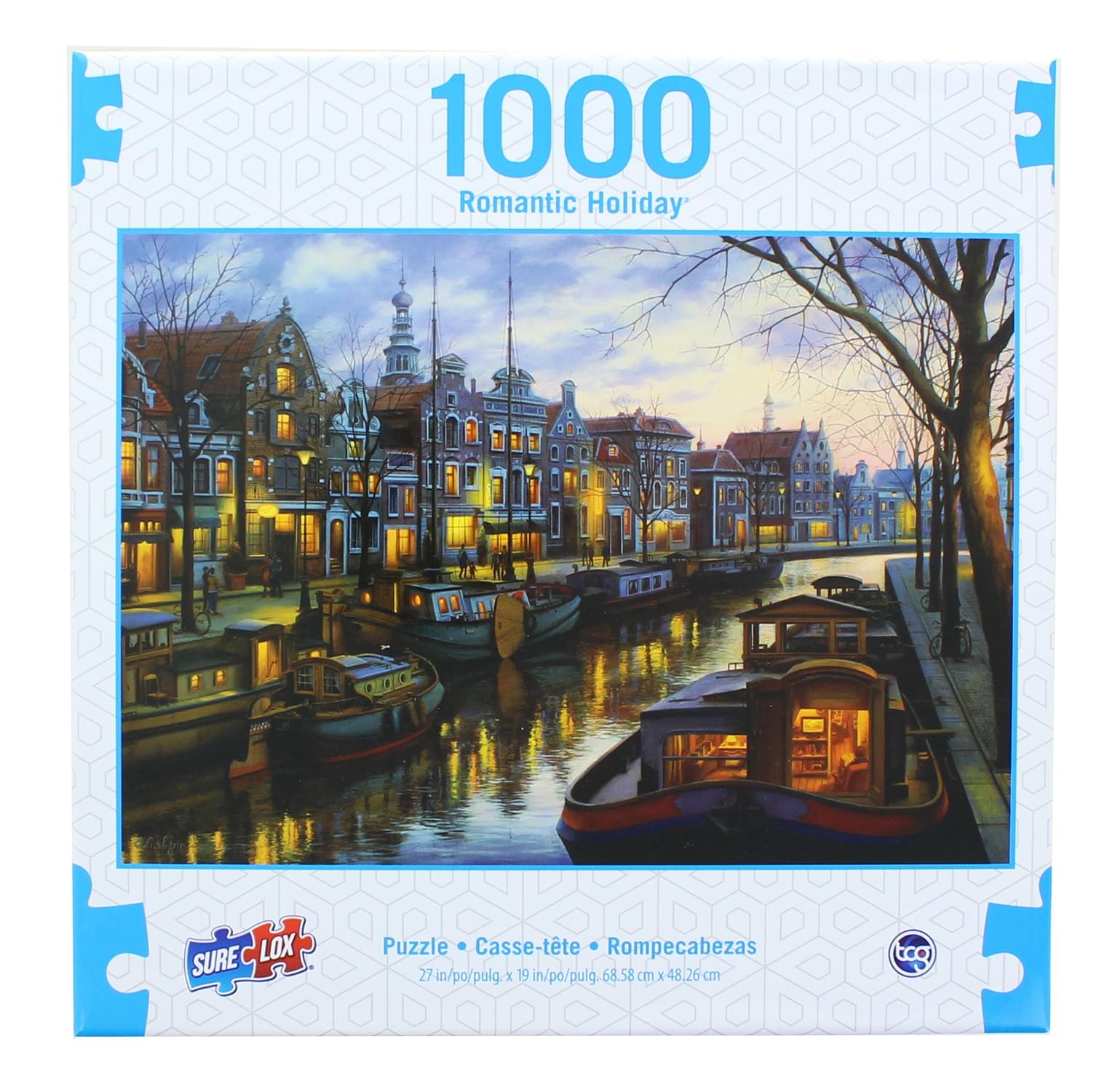 Jigsaw Puzzle Canal House nr 1 - 100 pieces - Puzzles • Souvenirs