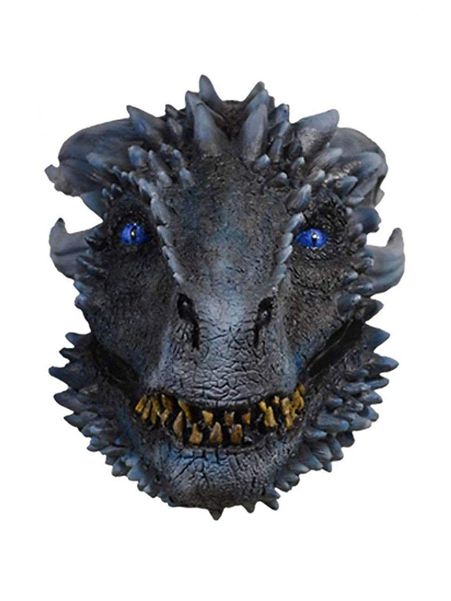 Game of Thrones White Walker Dragon Adult Costume Mask | Free Shipping