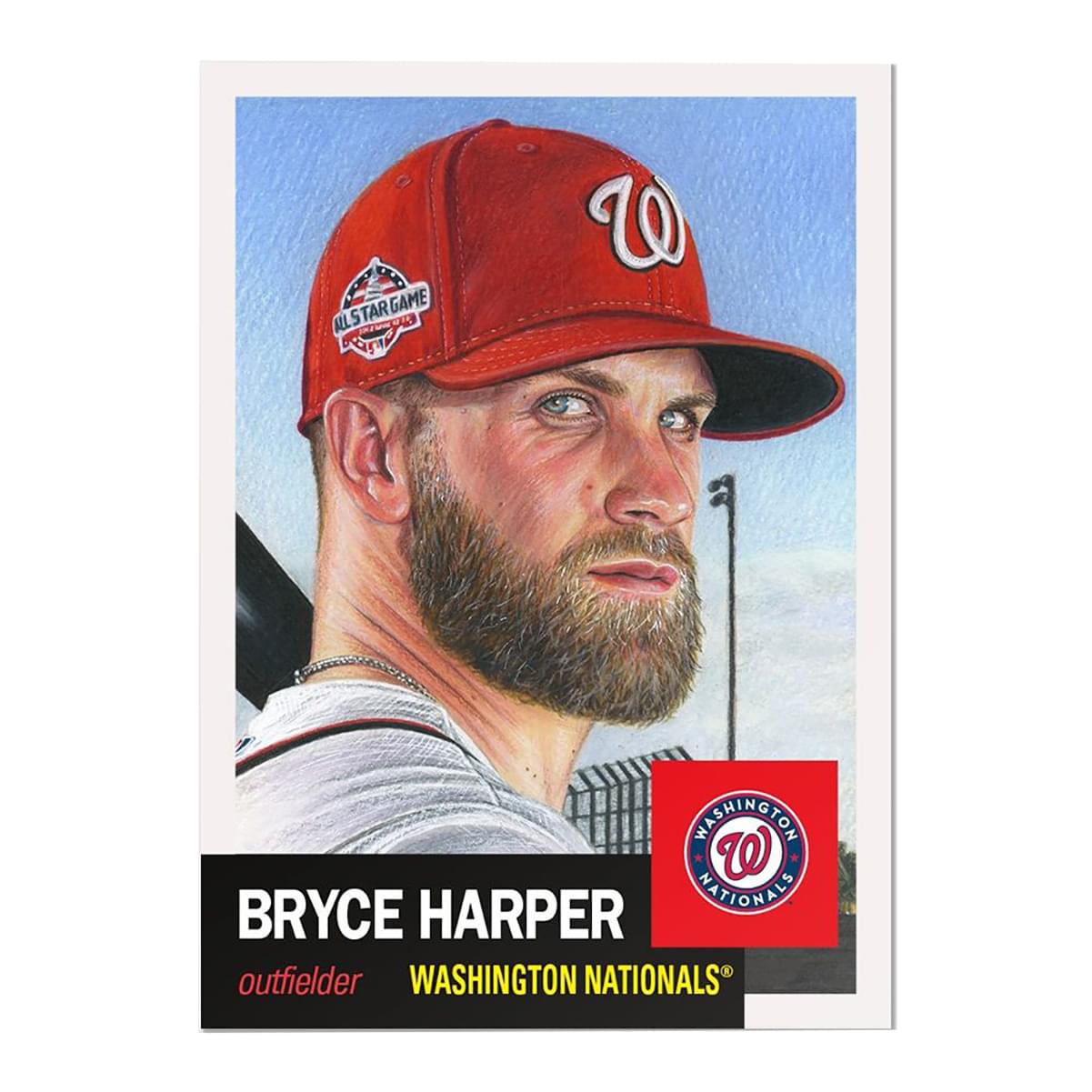 MLB Baseball New Era Bryce Harper Hat WASHINGTON NATIONALS DC