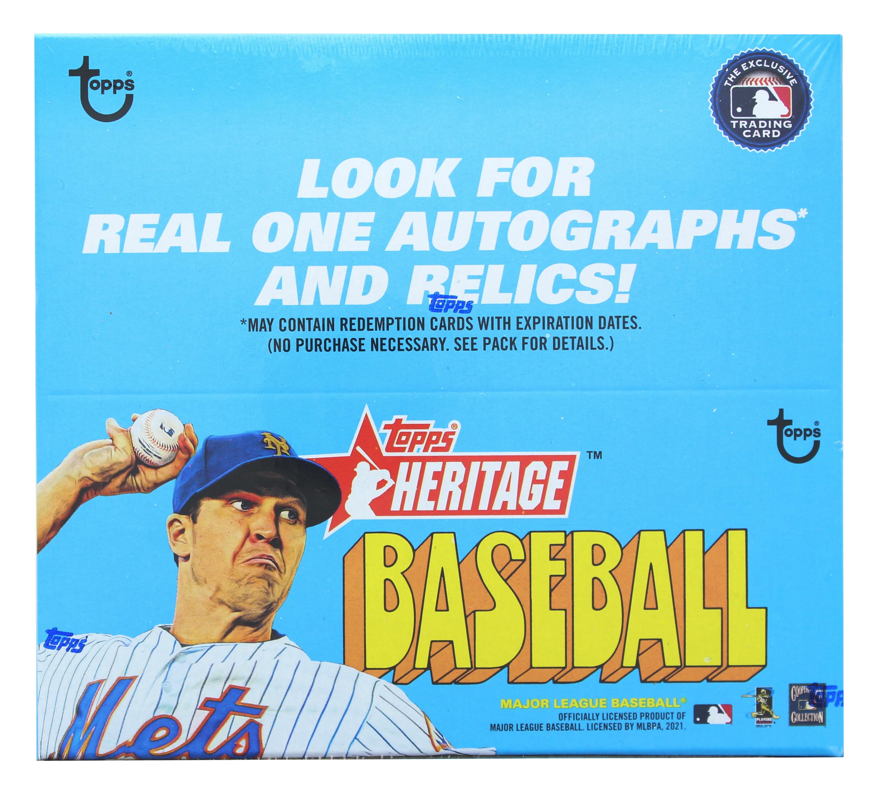 2021 TOPPS HERITAGE BASEBALL VALUE PACK