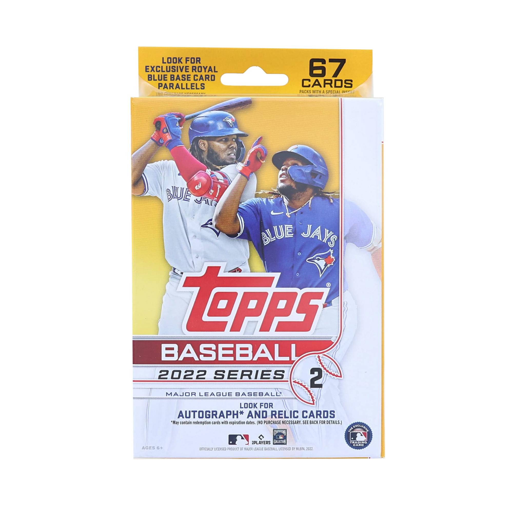 MLB 2022 Topps Baseball Series 2 Hanger | 67 Cards | Free Shipping