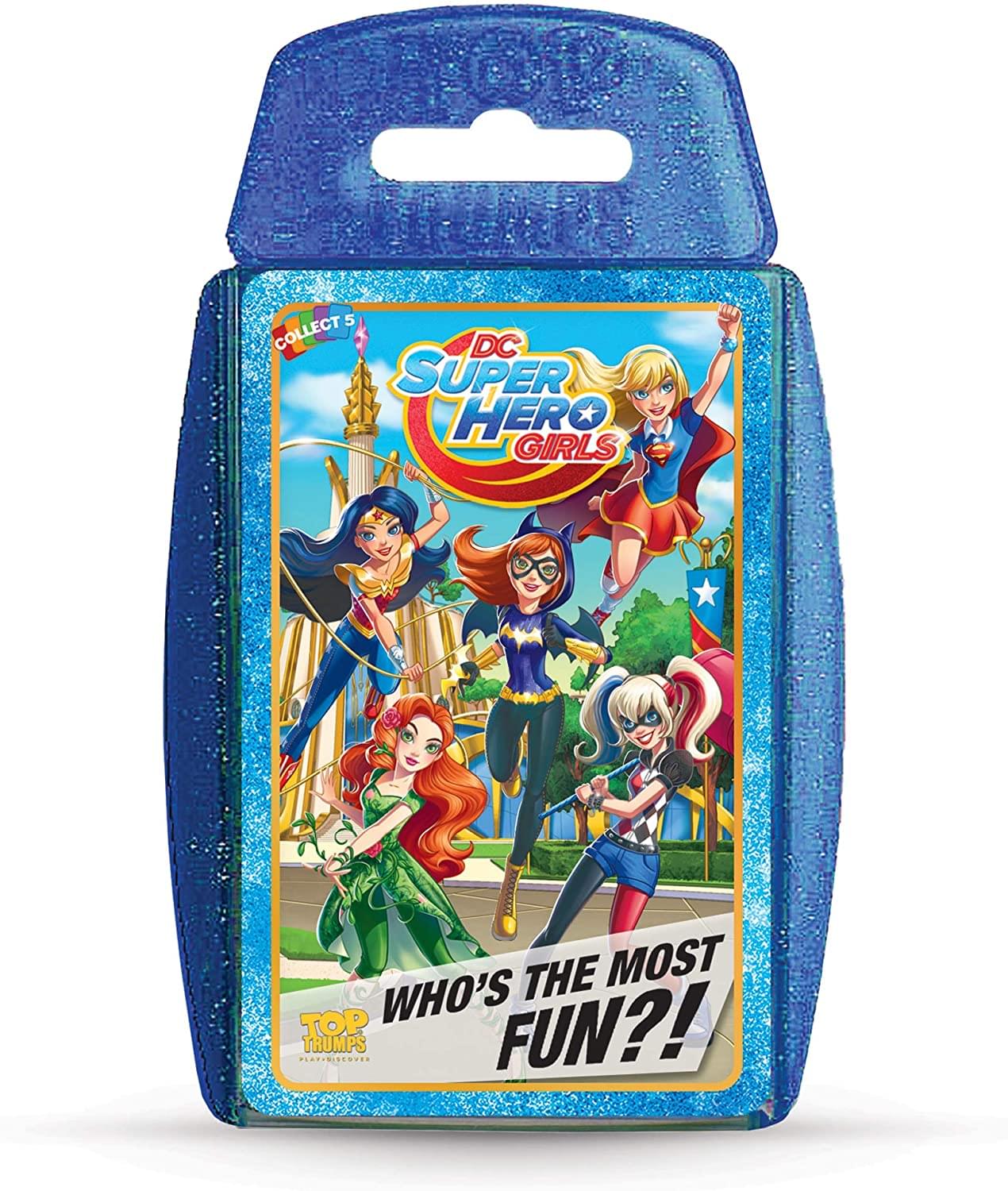 DC Super Hero Girls Top Trumps Card Game | Free Shipping