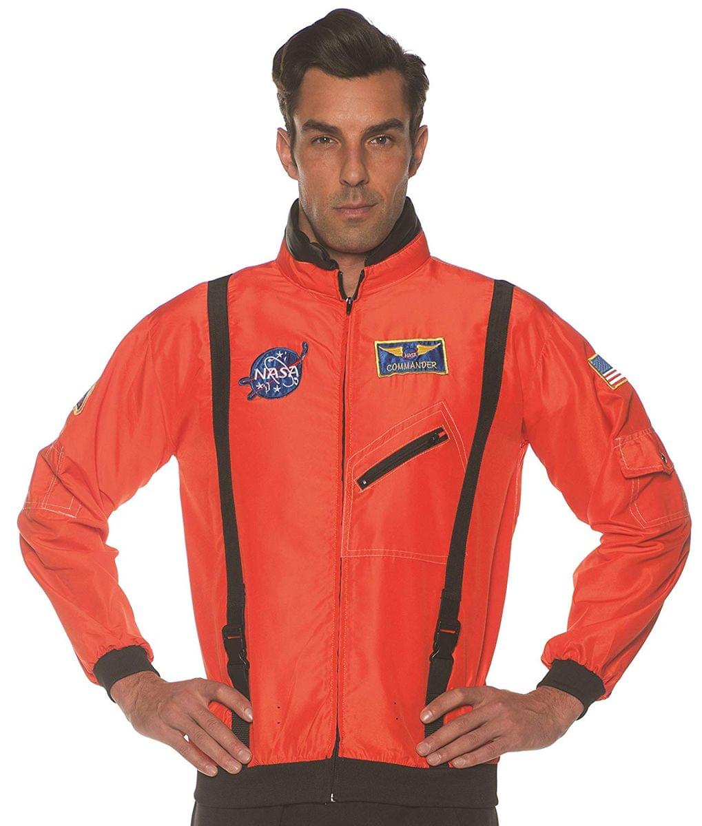 orange space suit costume