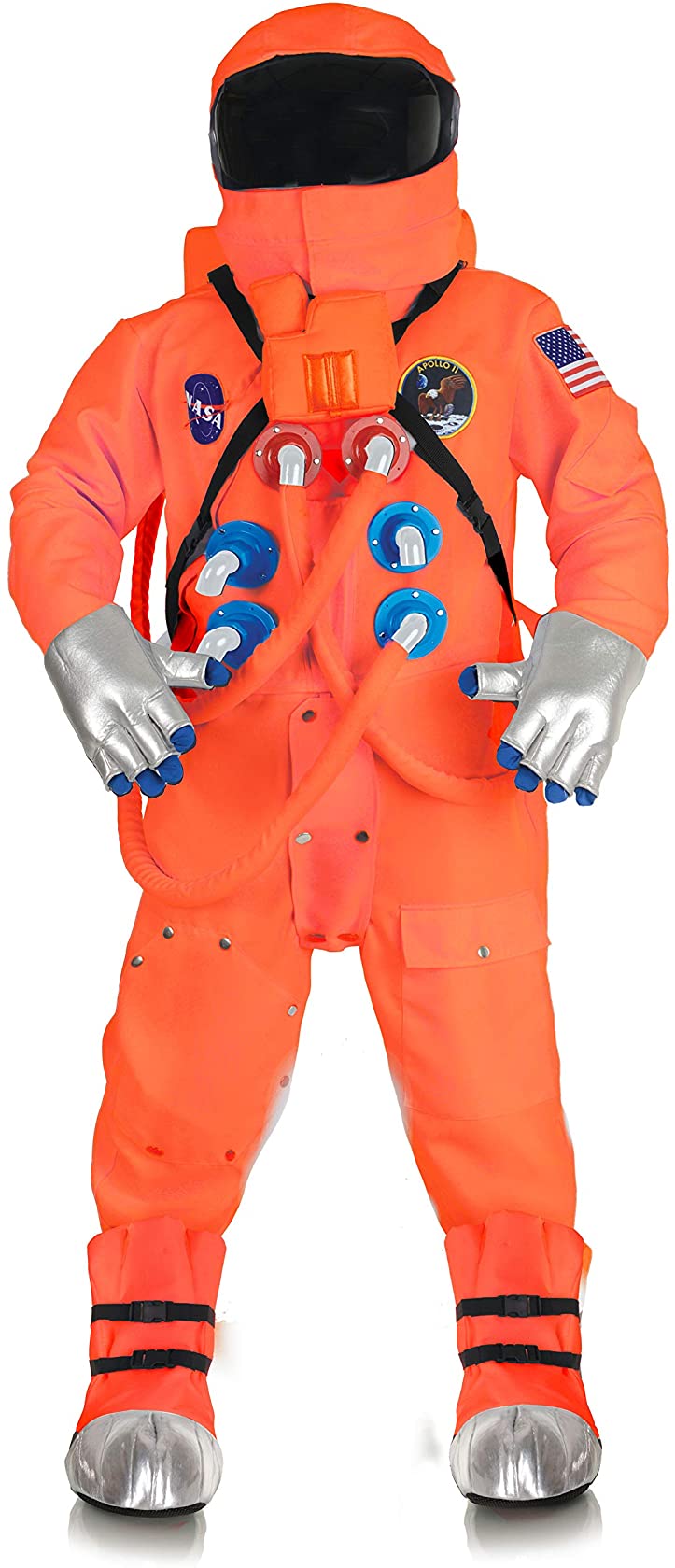 Orange Astronaut Kid's Costume