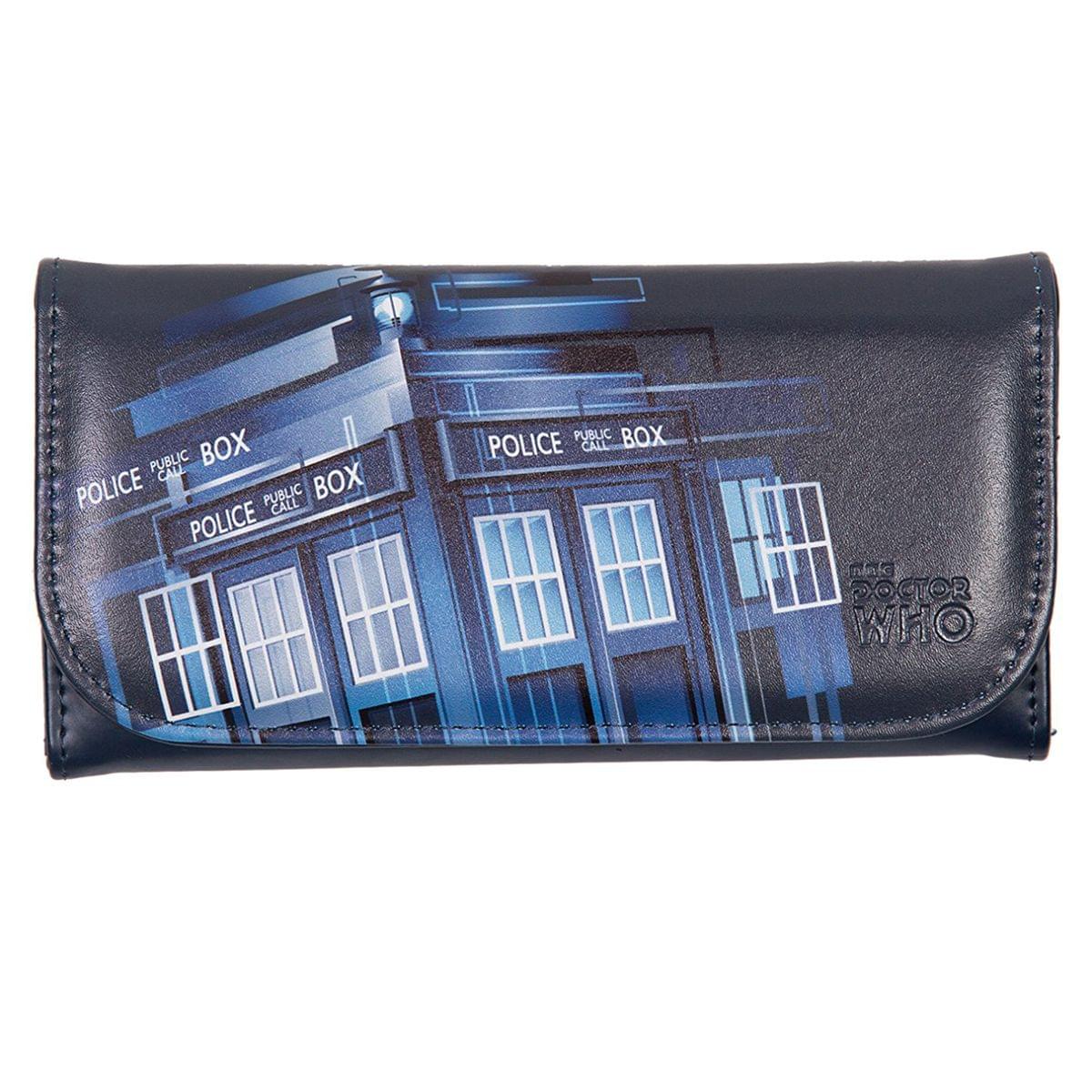 Doctor Who Embossed Women s Wallet Retro TARDIS Free Shipping